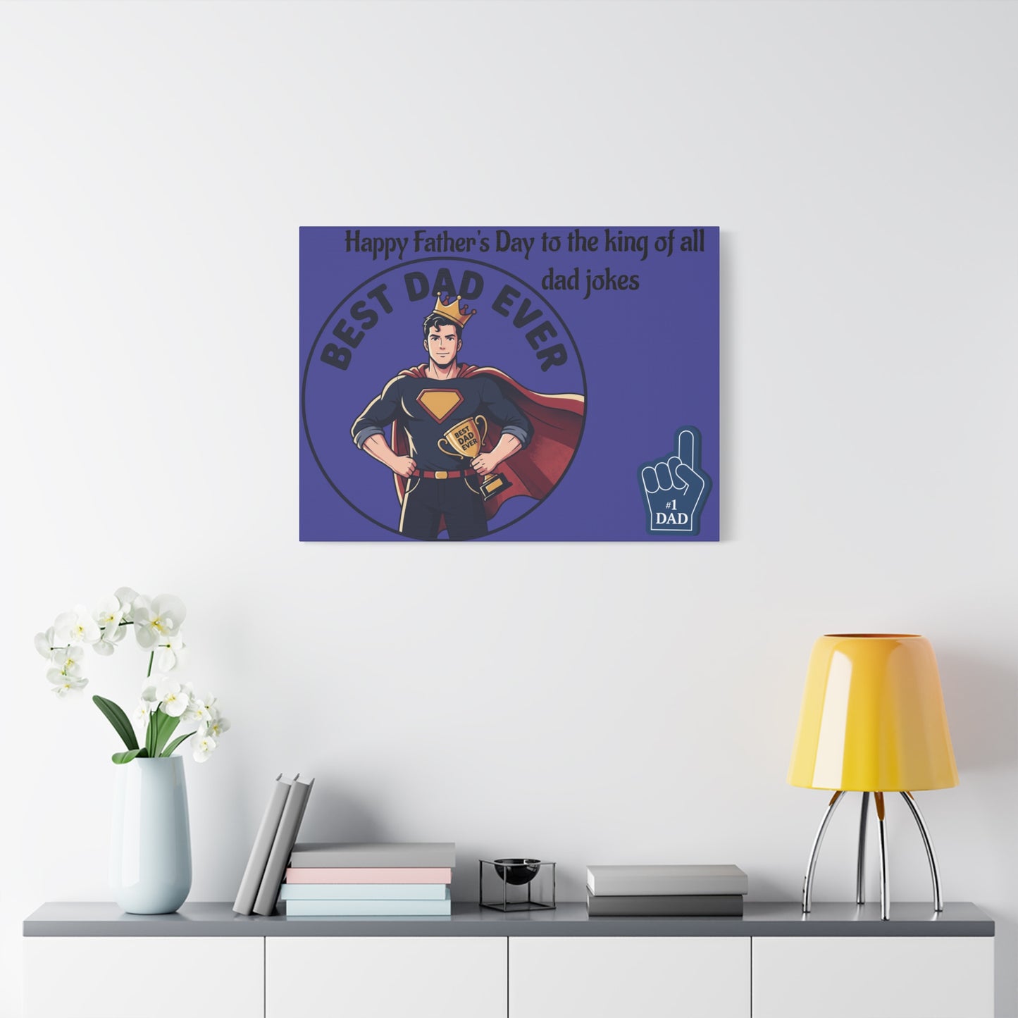 Best Dad Canvas