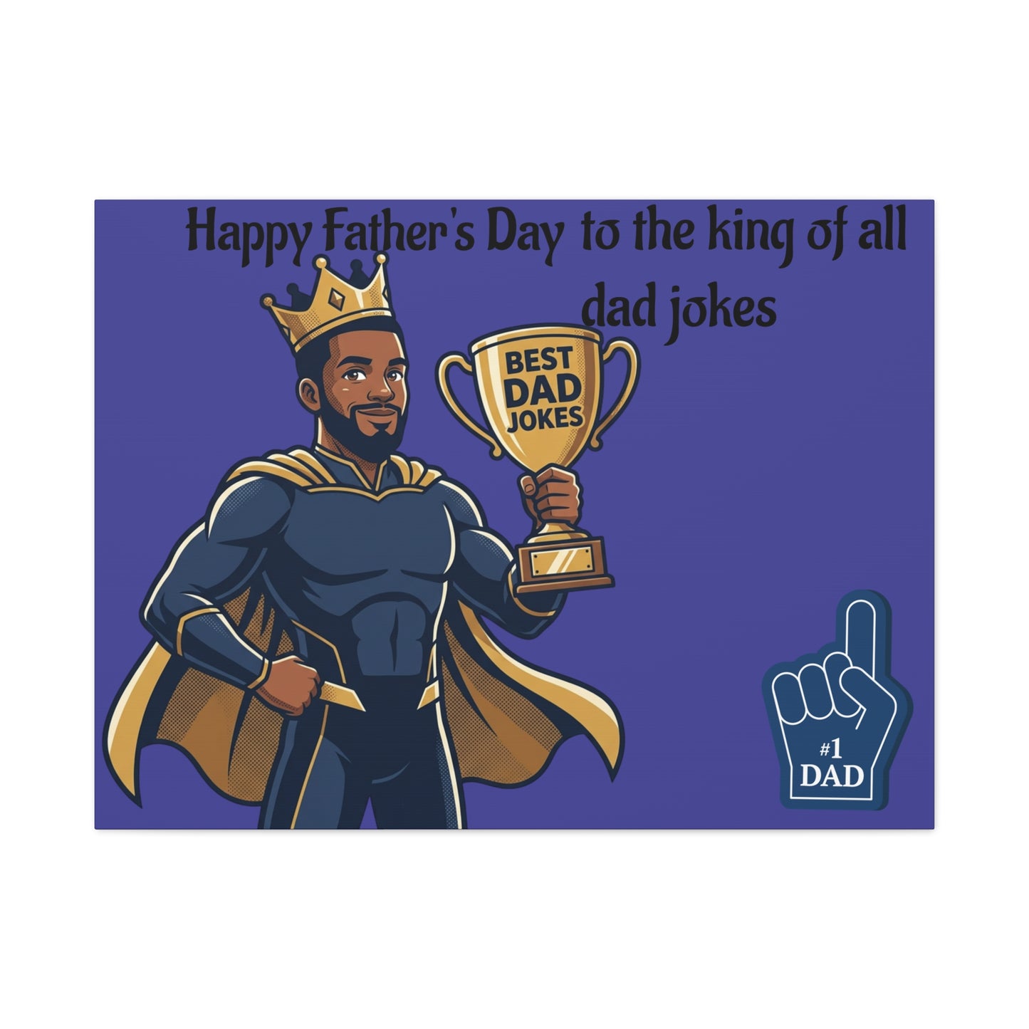 Best Dad Canvas