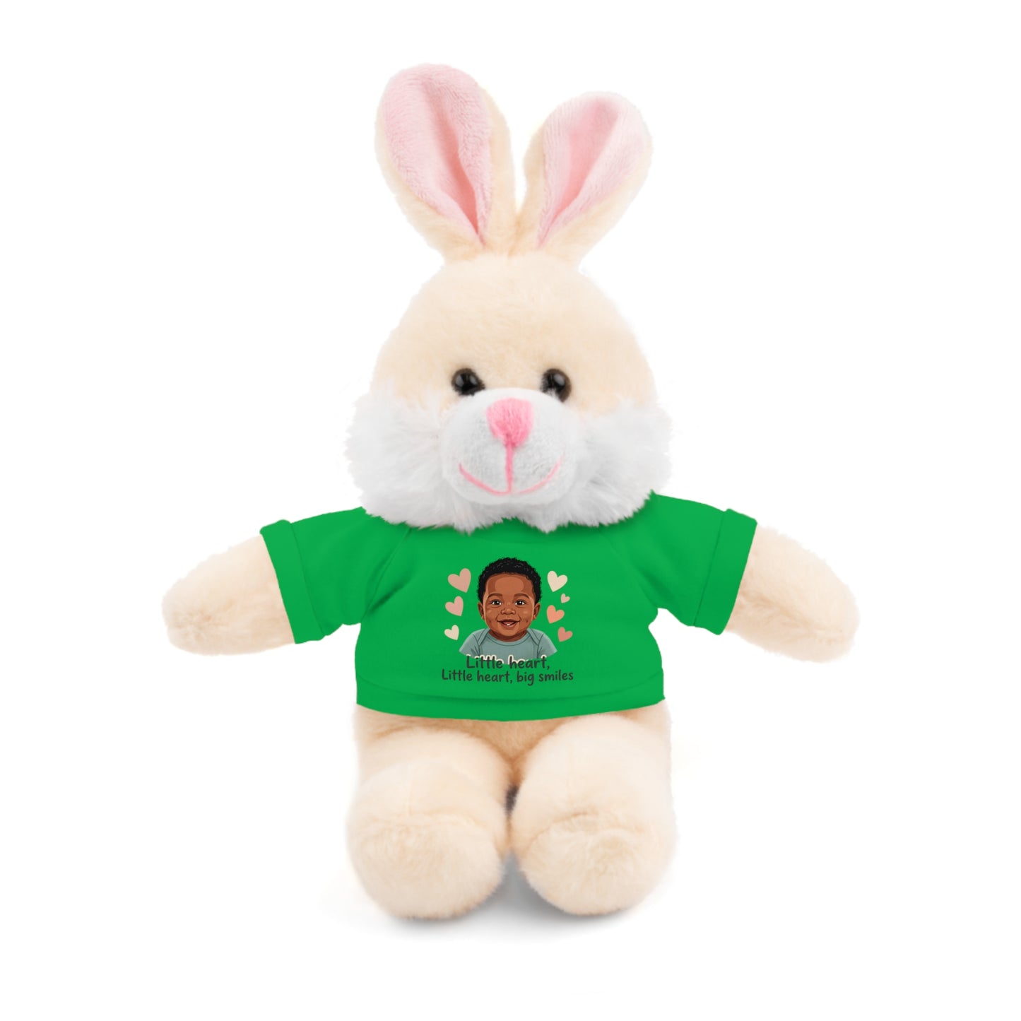Baby Boy Stuffies with 'Little loved, big smile' Tee