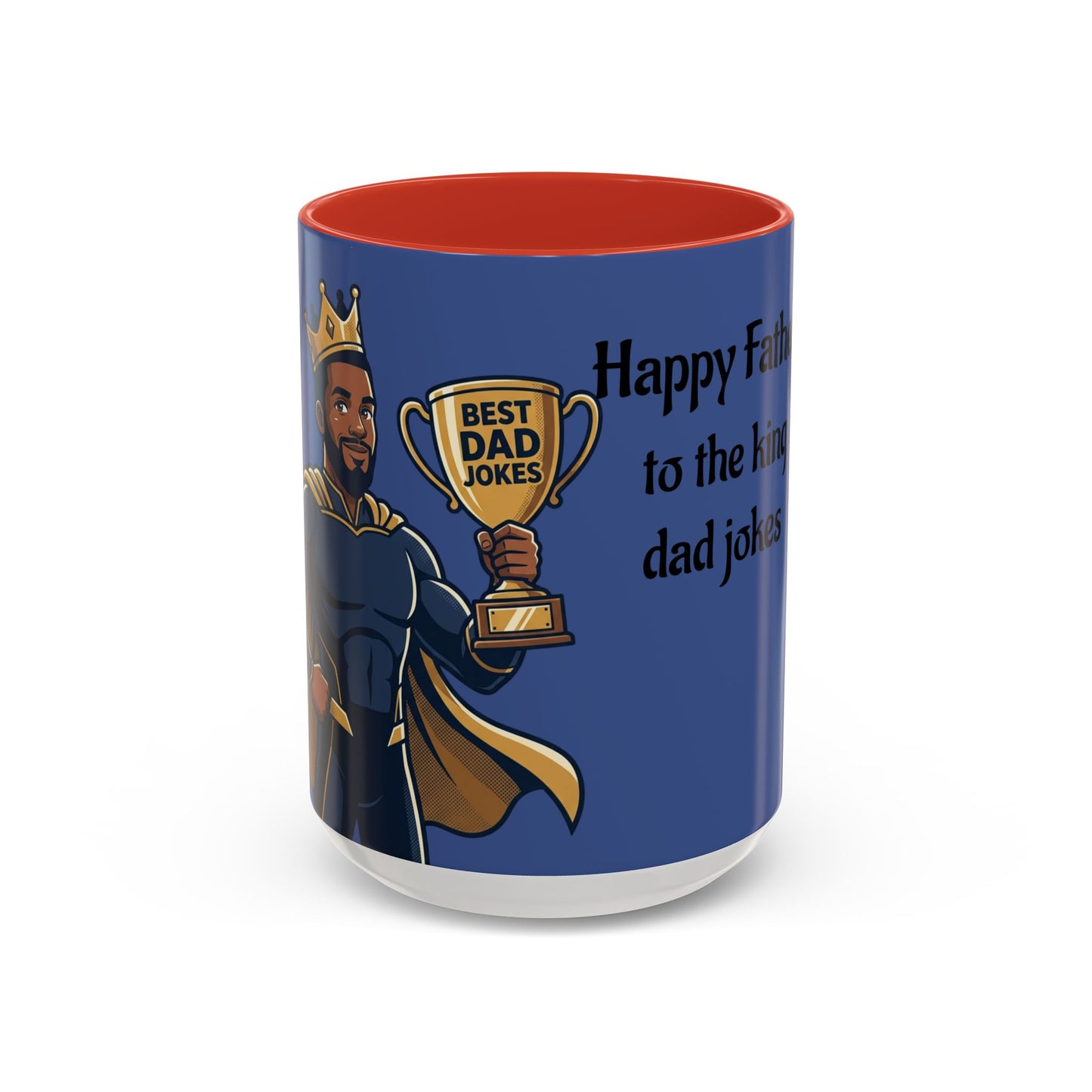Best Dad Jokes Mug | Father's Day Coffee Mug, Accent Two-Tone