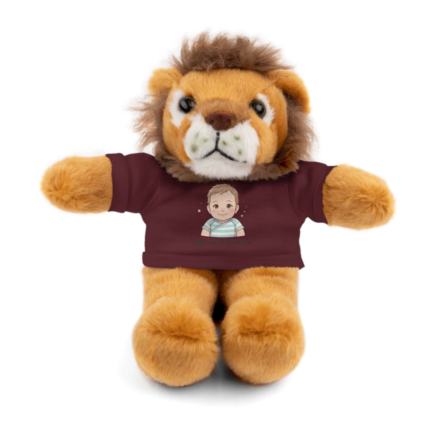 Baby Boy Stuffies with 'Little loved, big smile' Tee
