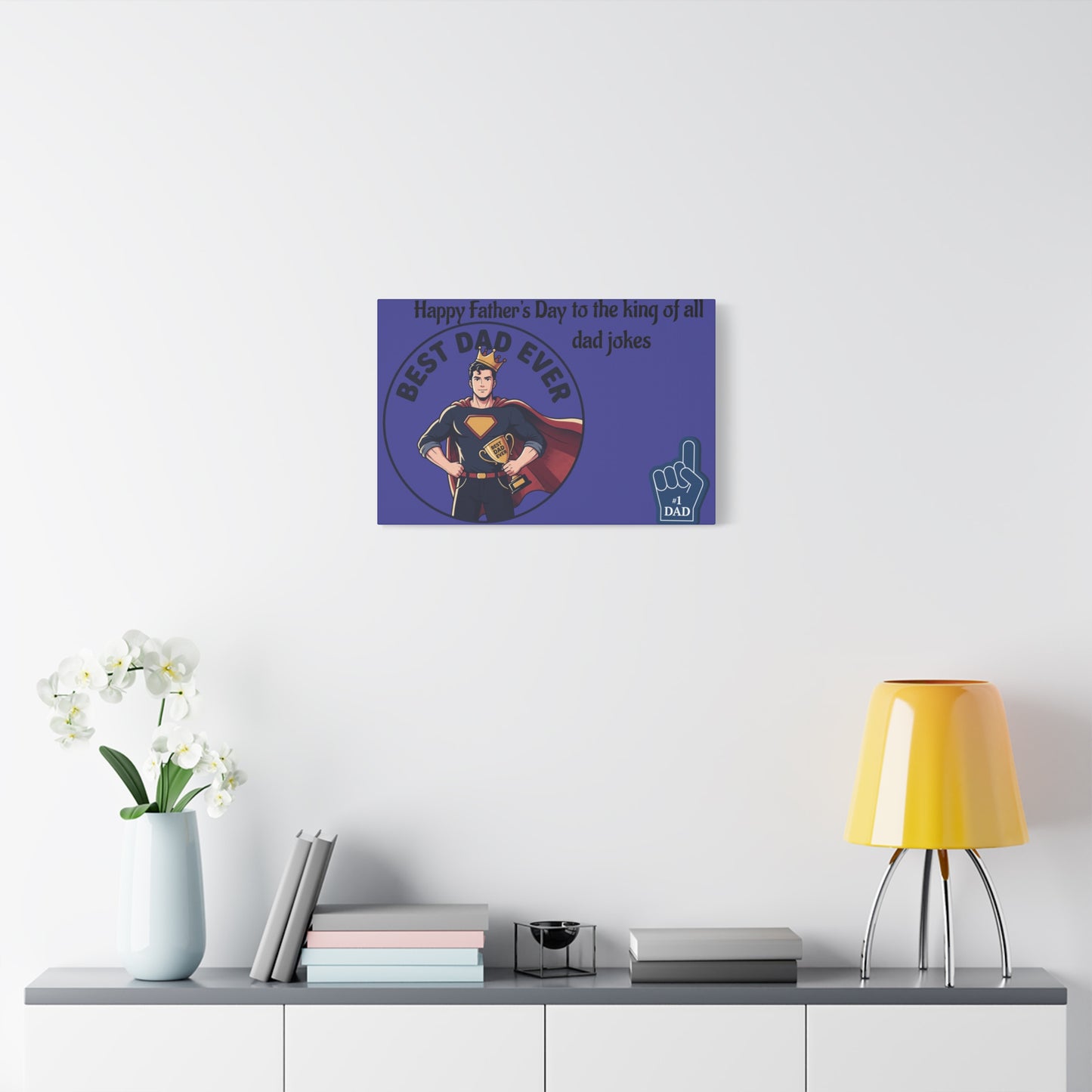 Best Dad Canvas