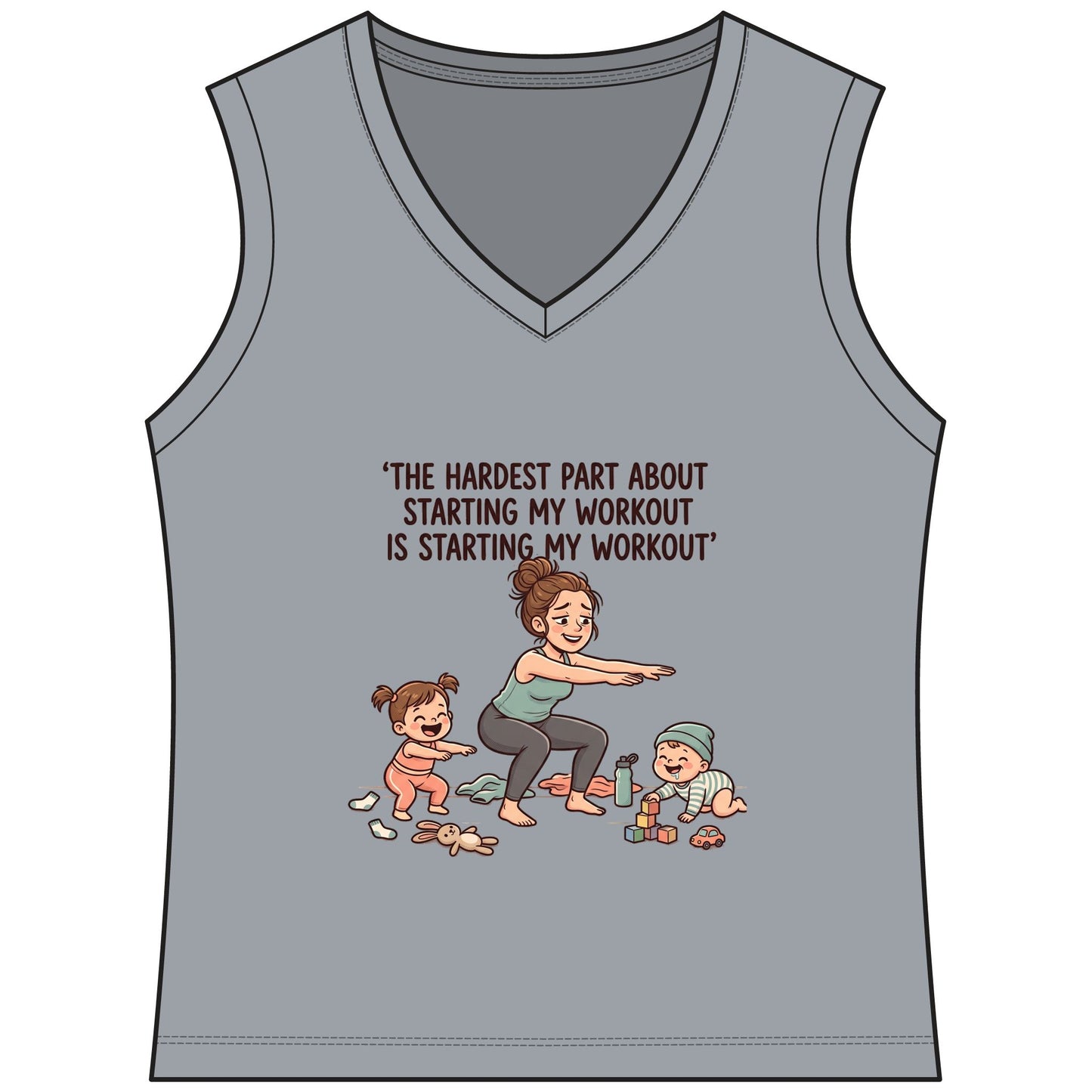 Women's Sleeveless PosiCharge Competitor V-Neck Tee