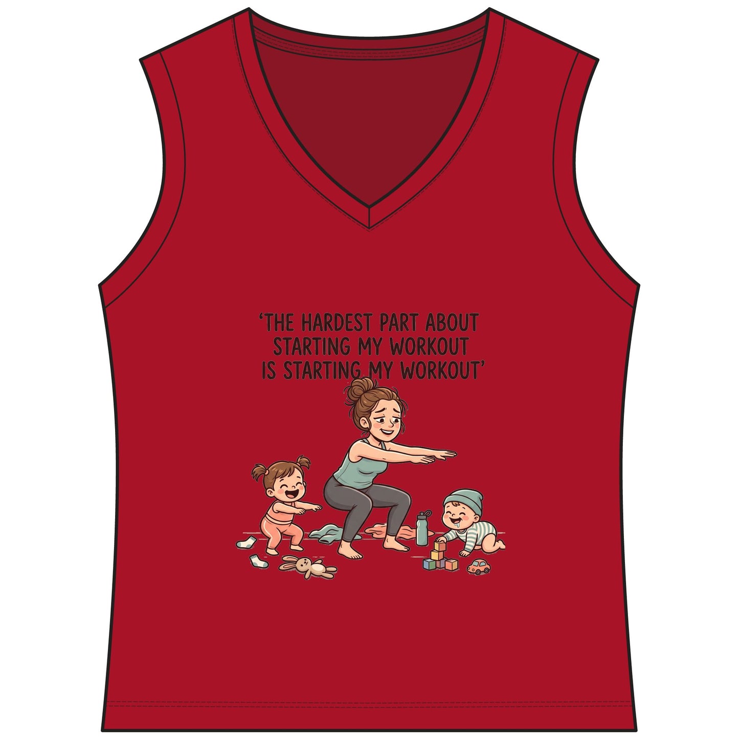 Women's Sleeveless PosiCharge Competitor V-Neck Tee