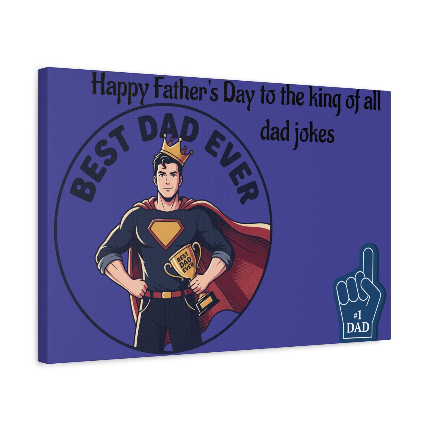 Best Dad Canvas