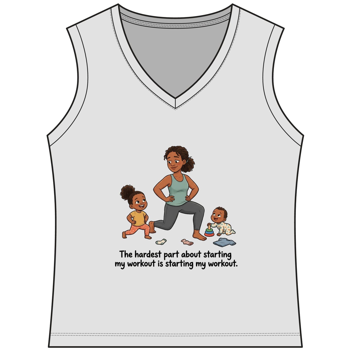 Women's Sleeveless PosiCharge Competitor V-Neck Tee