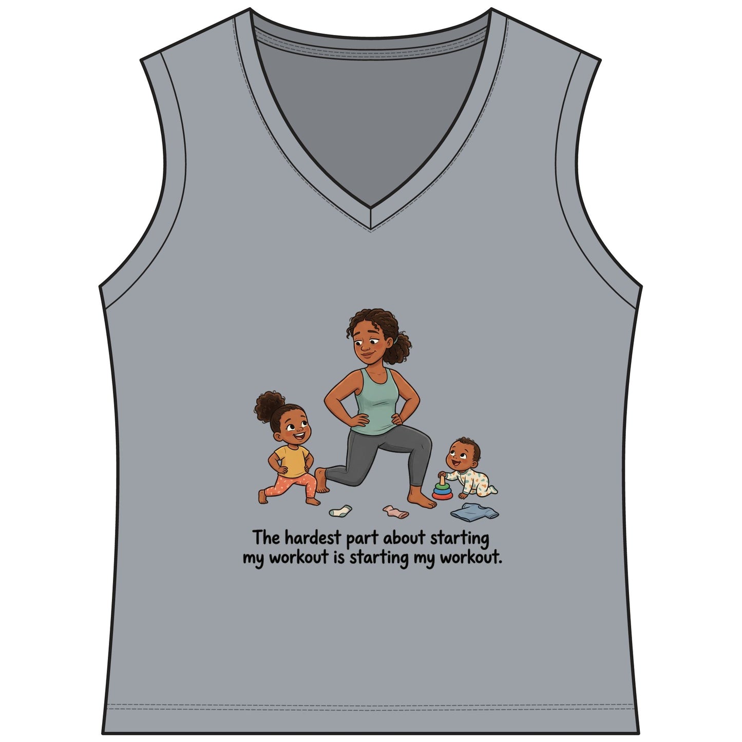 Women's Sleeveless PosiCharge Competitor V-Neck Tee
