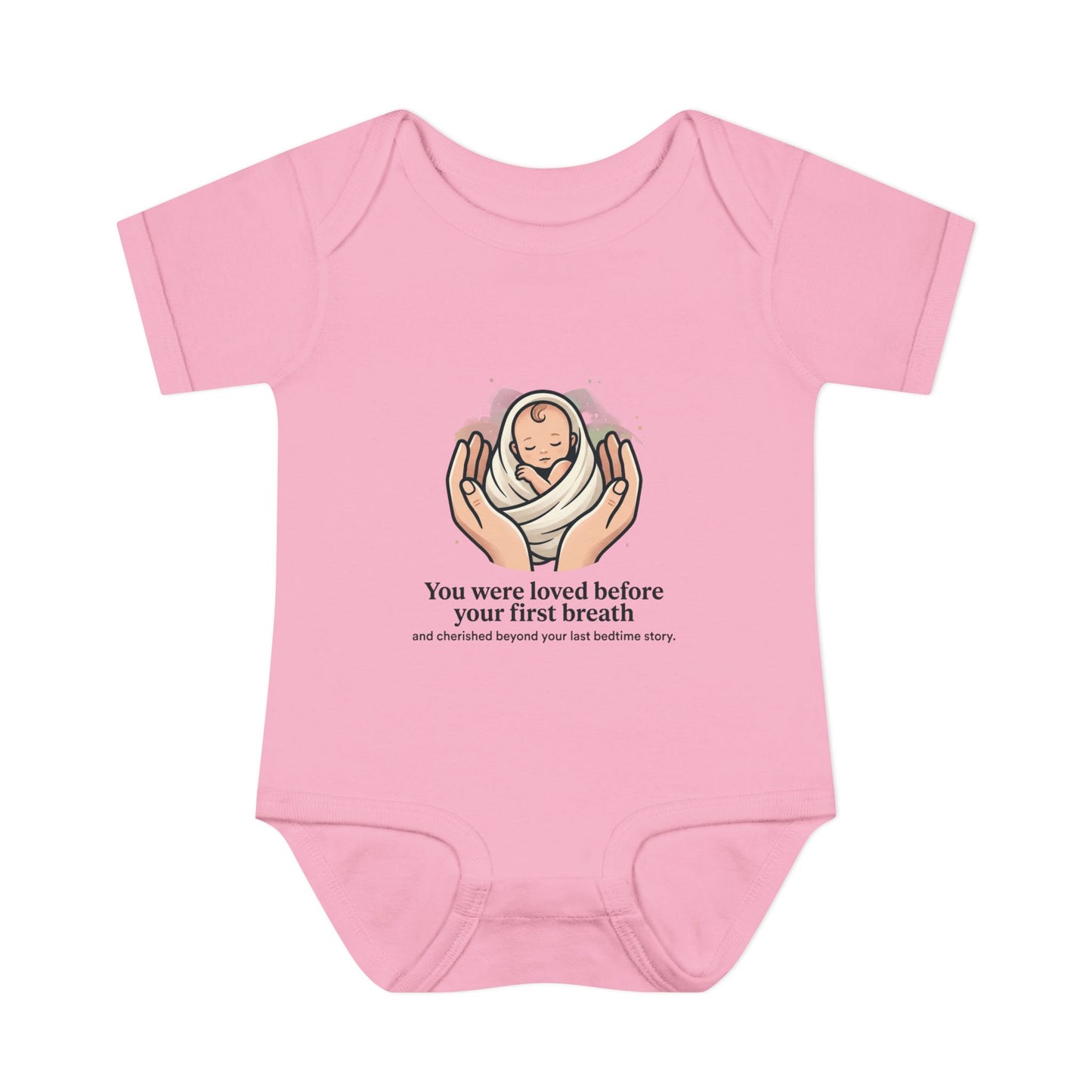 You Were Loved Before Your First Breath Infant Bodysuit – Newborn Keepsake