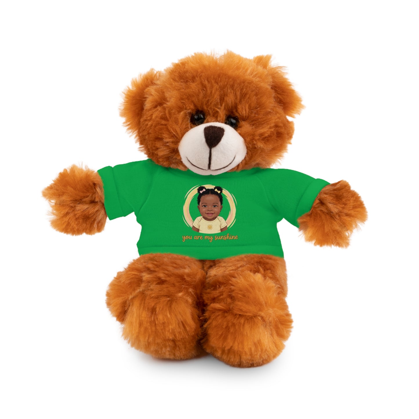 Baby Girl Stuffies with 'You are my sunshine' Tee