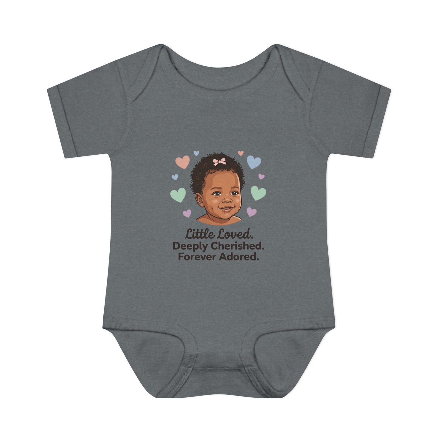 Little Loved Infant Bodysuit — "Little Loved. Deeply Cherished. Forever Adored." Baby Onesie
