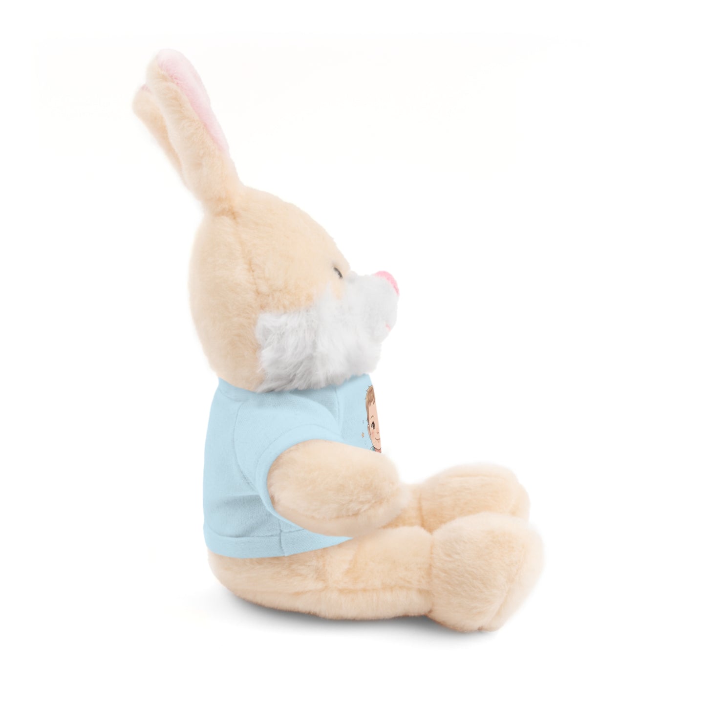 Baby Boy Stuffies with 'Little loved, big smile' Tee