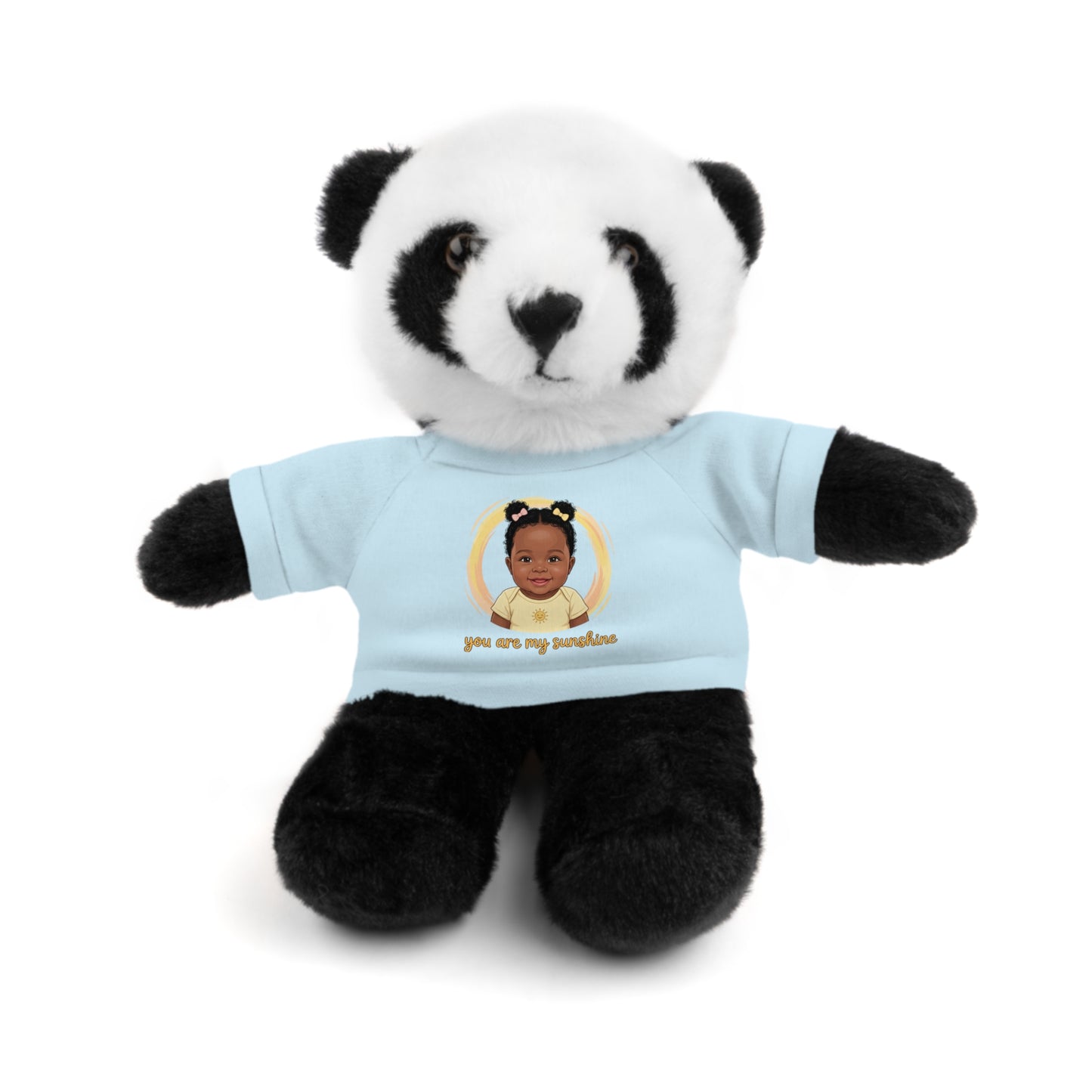 Baby Girl Stuffies with 'You are my sunshine' Tee