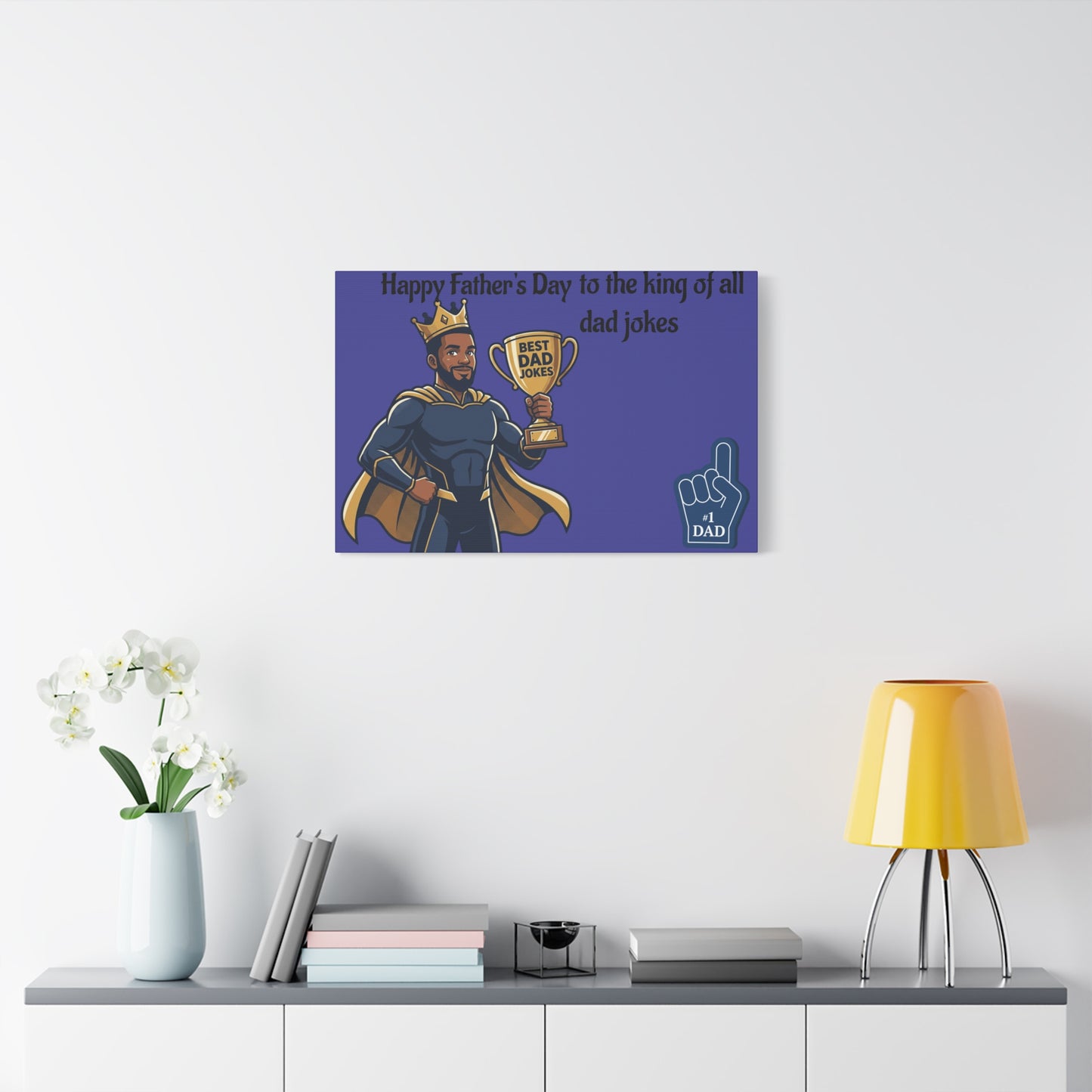Best Dad Canvas