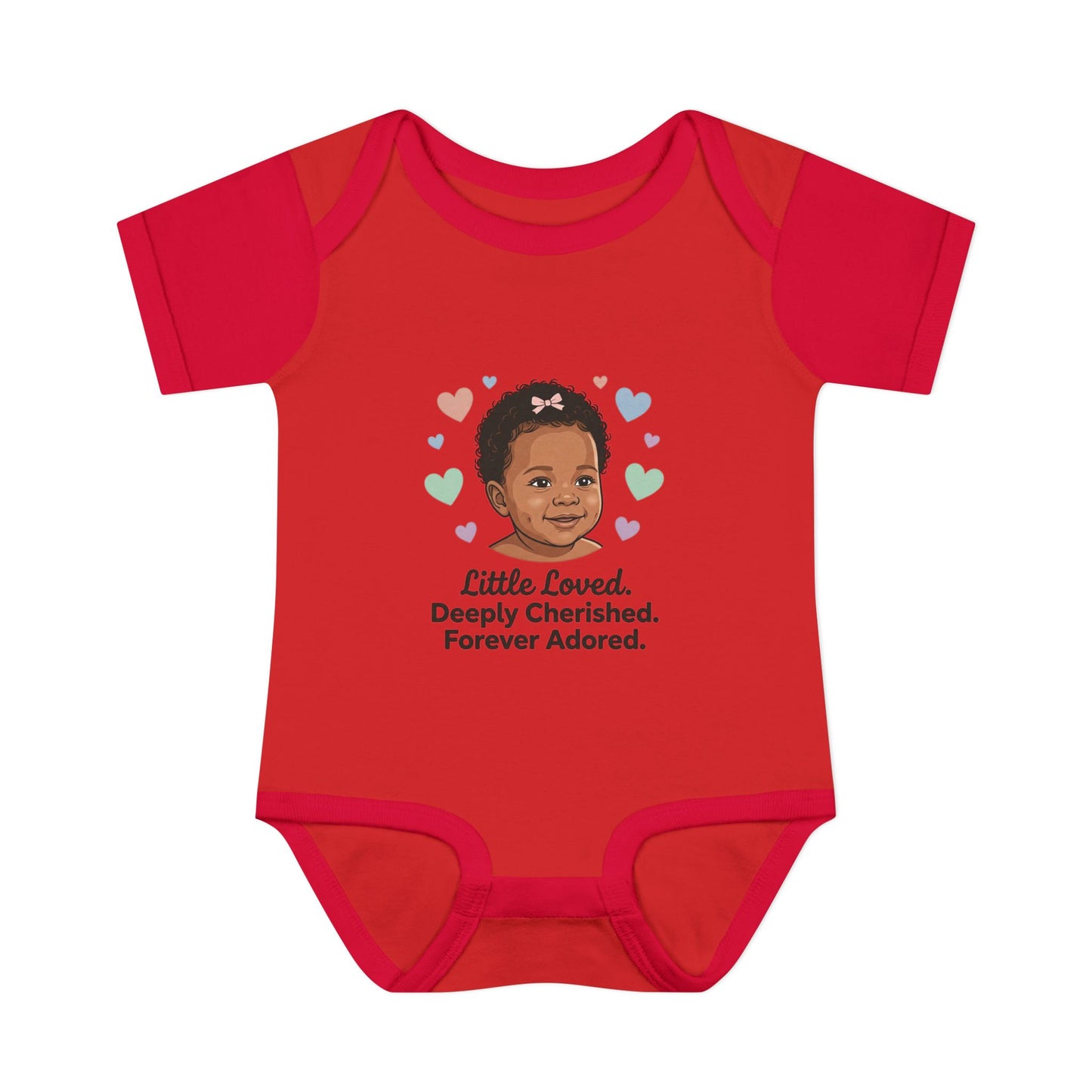 Little Loved Infant Bodysuit — "Little Loved. Deeply Cherished. Forever Adored." Baby Onesie
