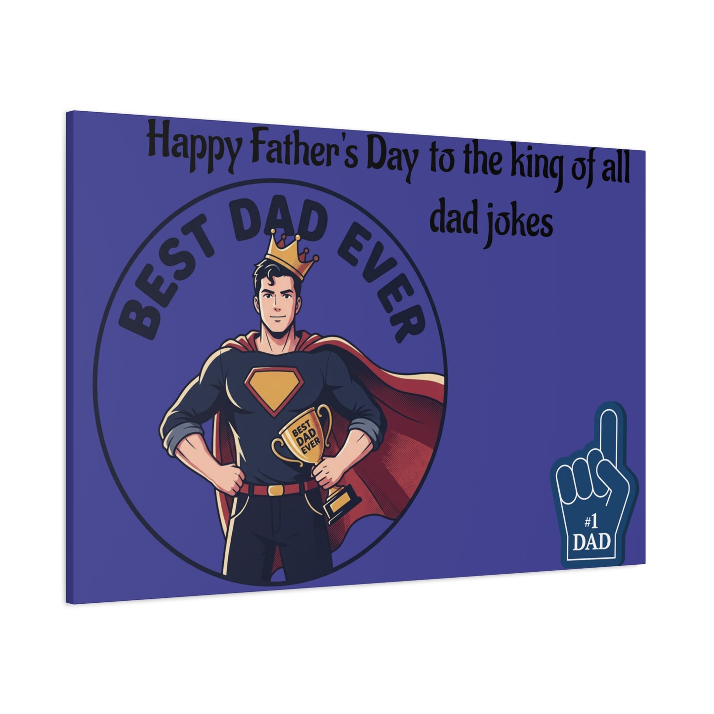 Best Dad Canvas