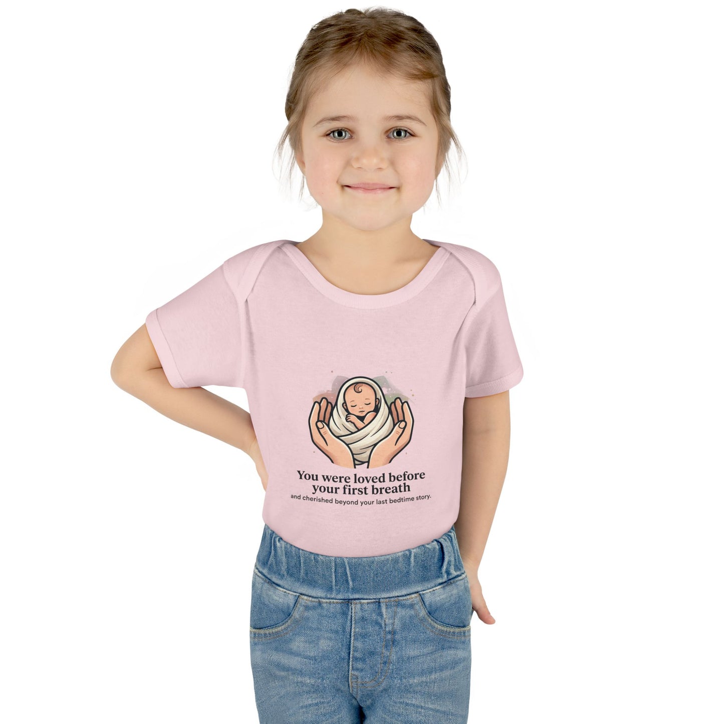 You Were Loved Before Your First Breath Infant Bodysuit – Newborn Keepsake
