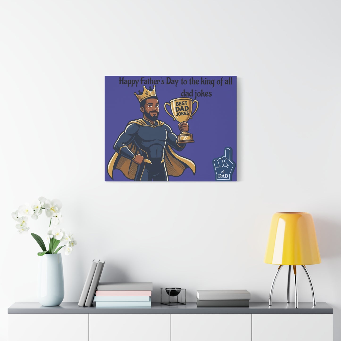 Best Dad Canvas