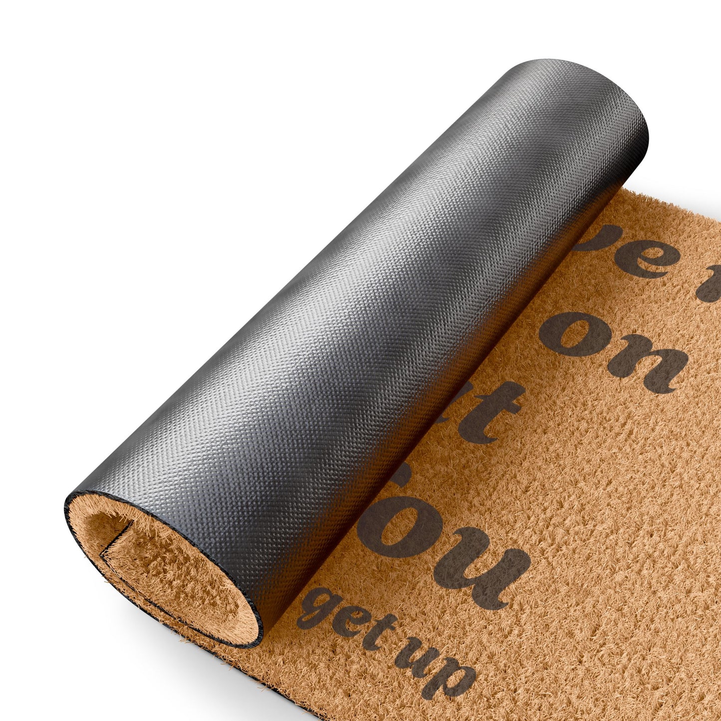 Doormat — "Please leave it on the mat Thank You (I’m way too lazy to get up)" Funny Welcome Mat