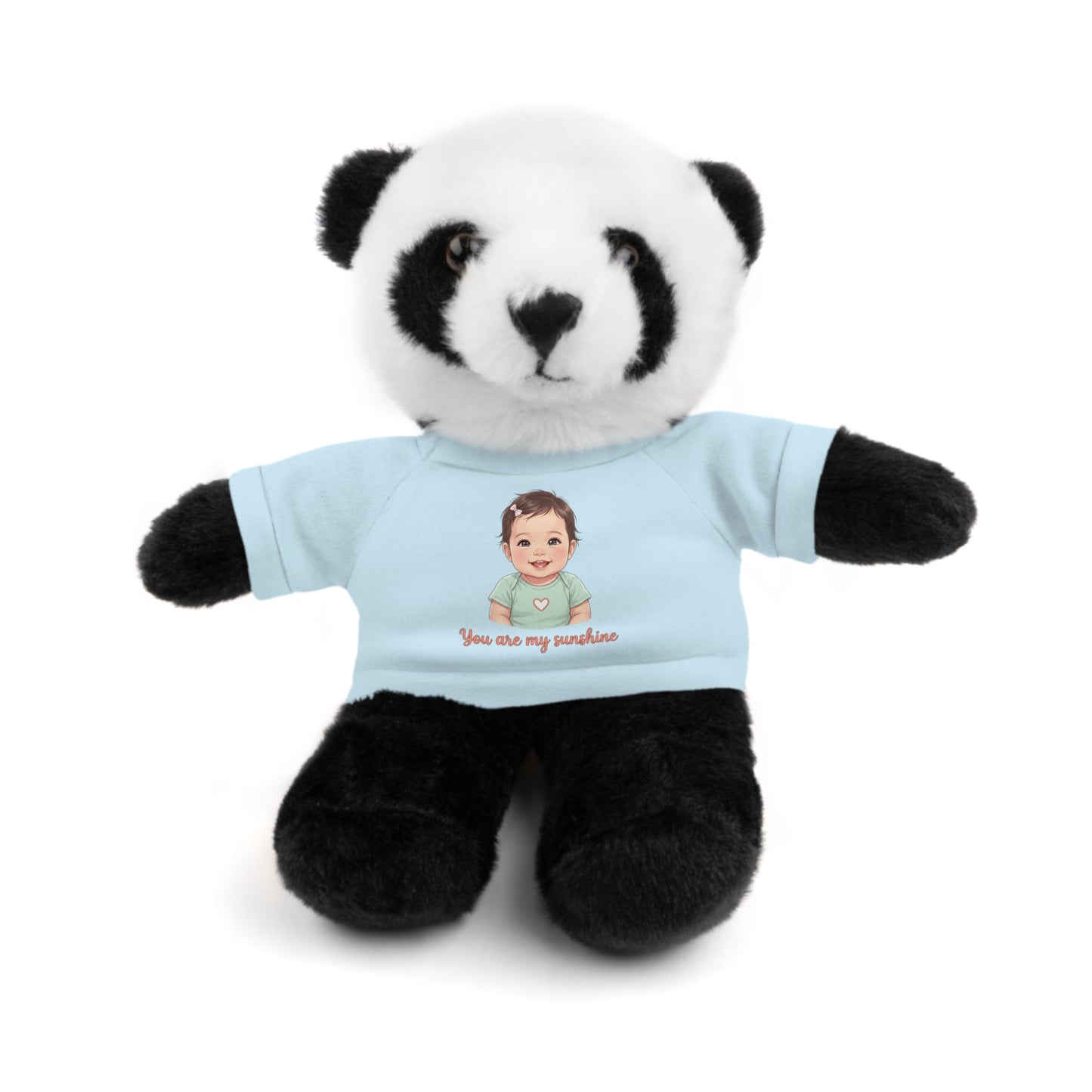 Baby Girl Stuffies with 'You are my sunshine' Tee