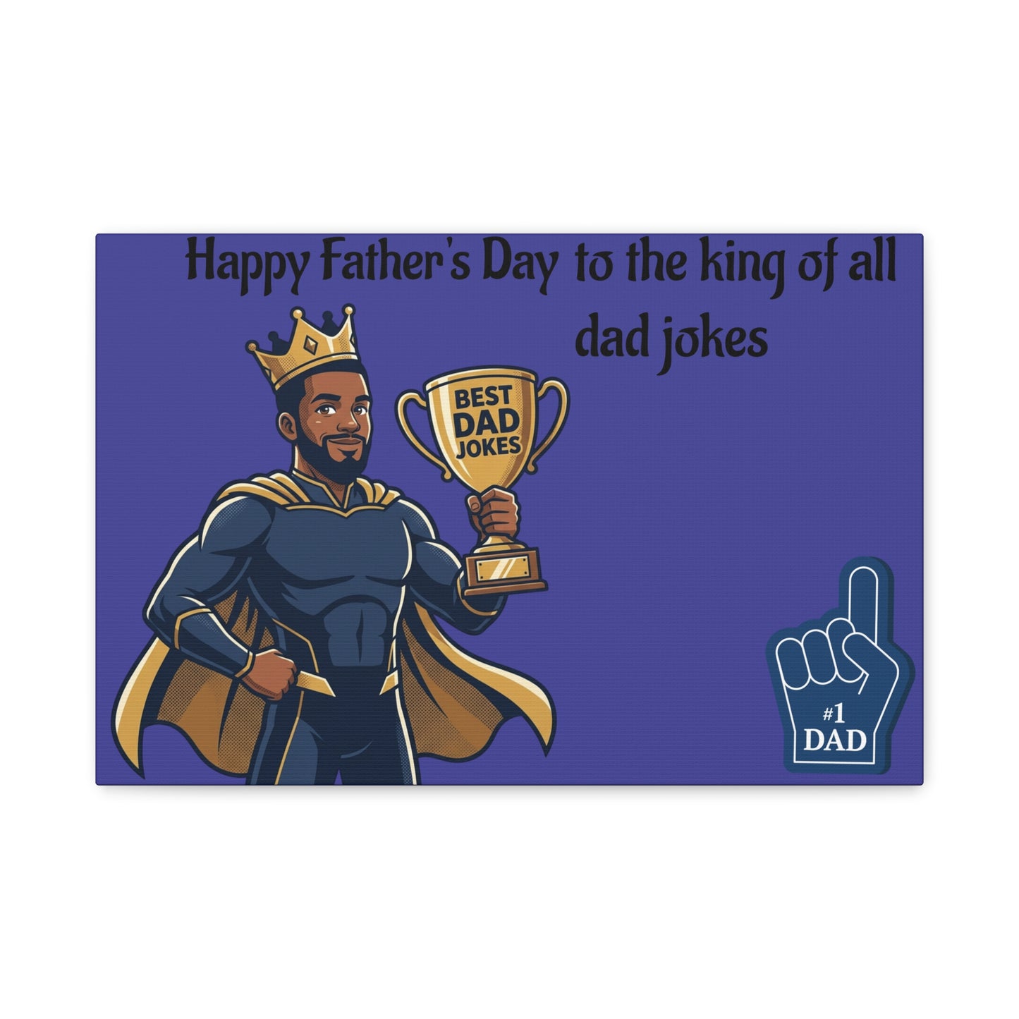 Best Dad Canvas