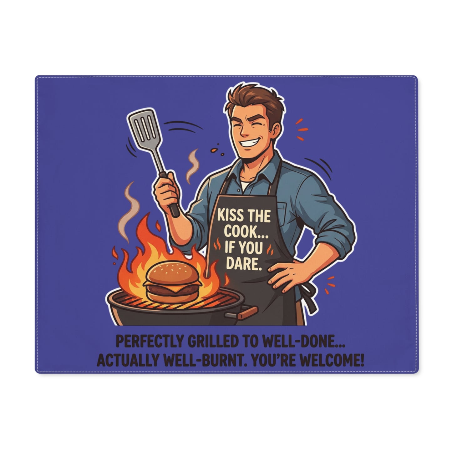 Dad's Grilling Placemat | Dad Humor
