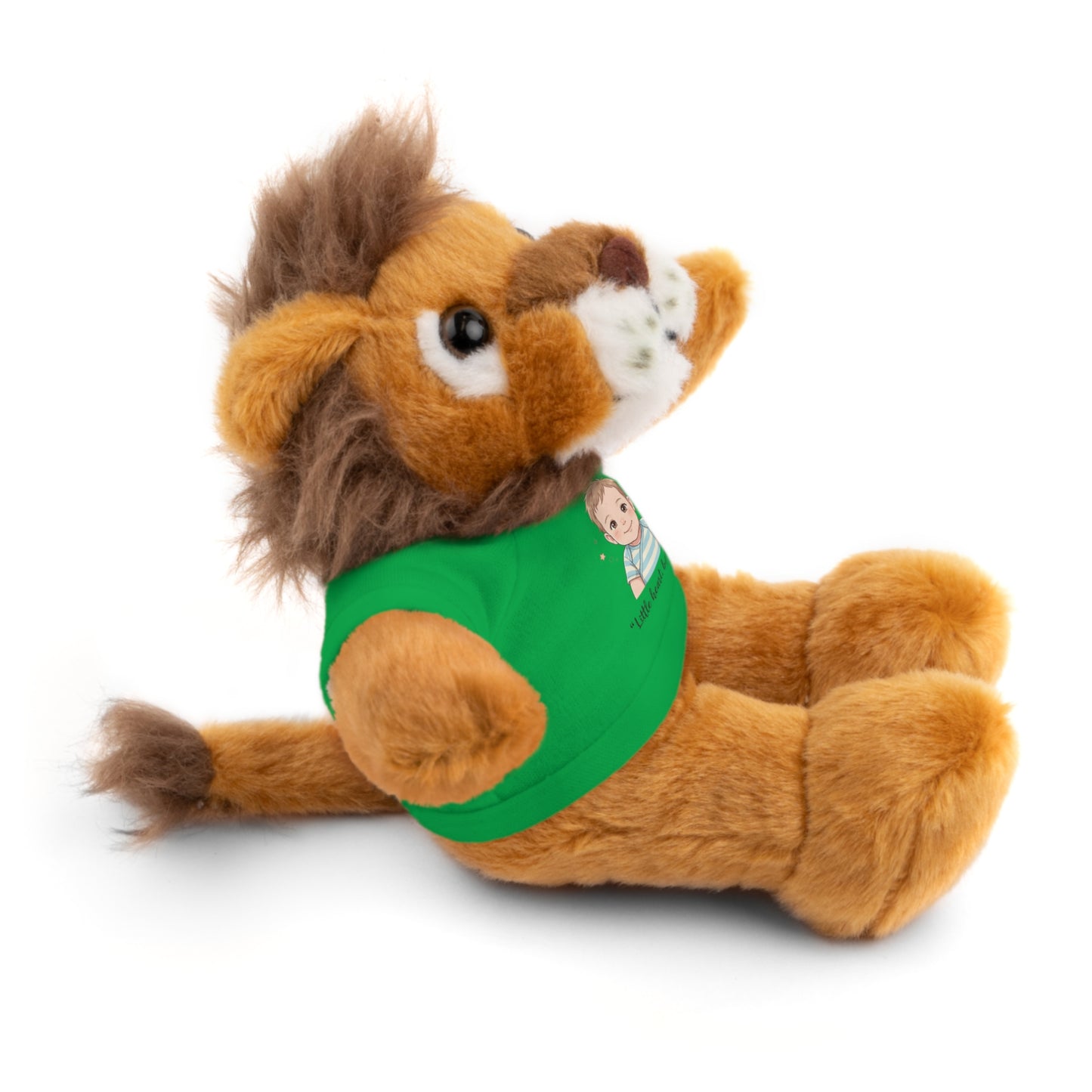 Baby Boy Stuffies with 'Little loved, big smile' Tee