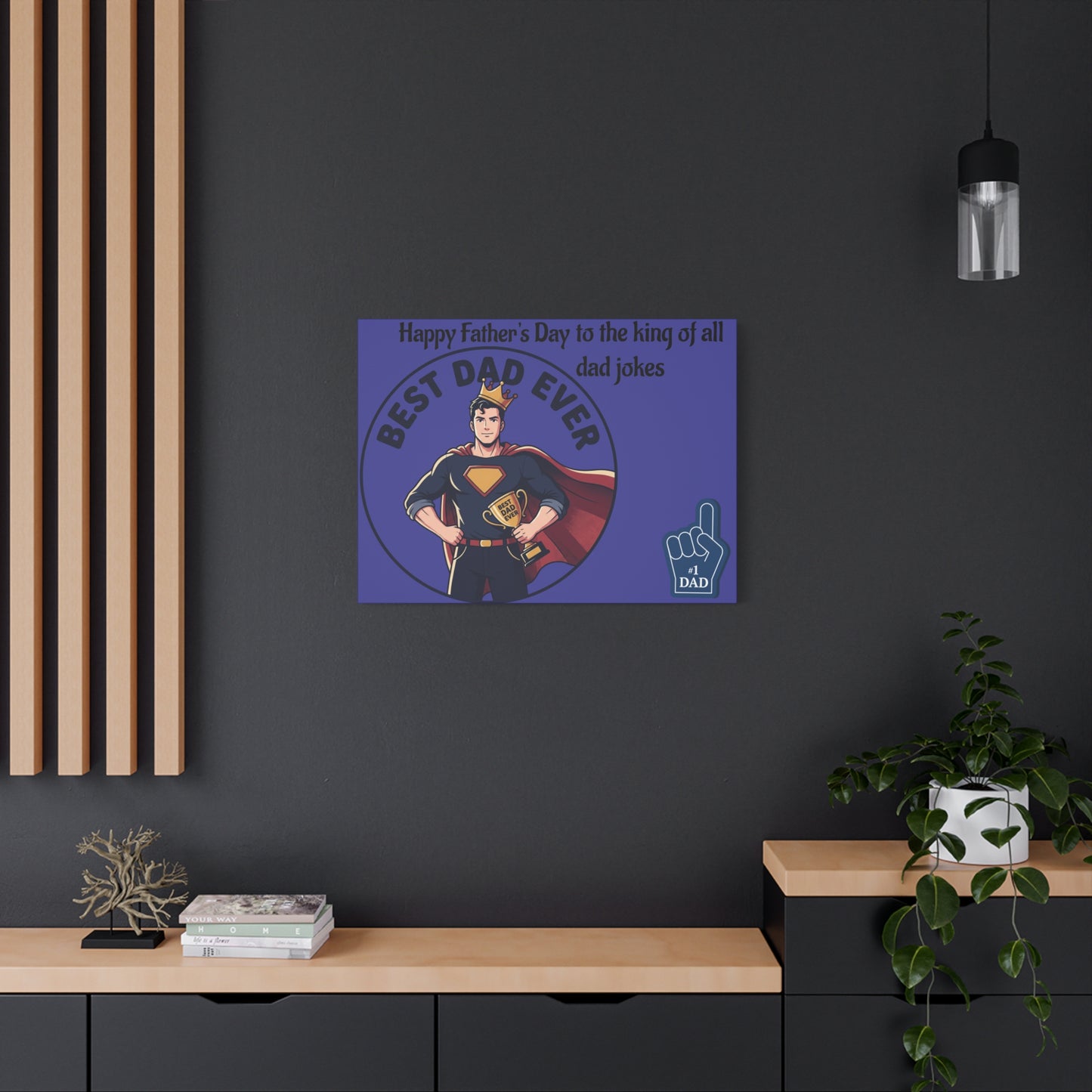 Best Dad Canvas