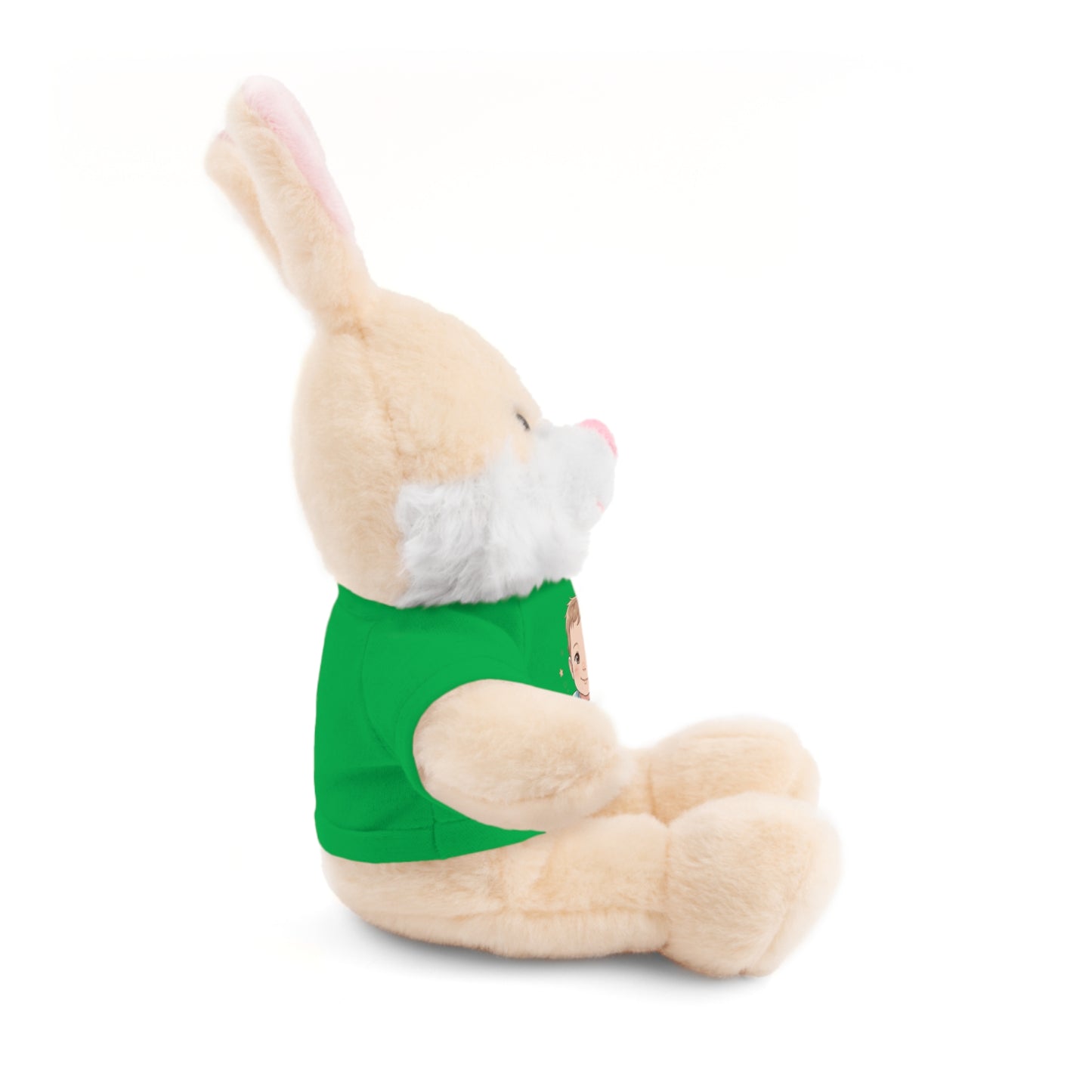 Baby Boy Stuffies with 'Little loved, big smile' Tee