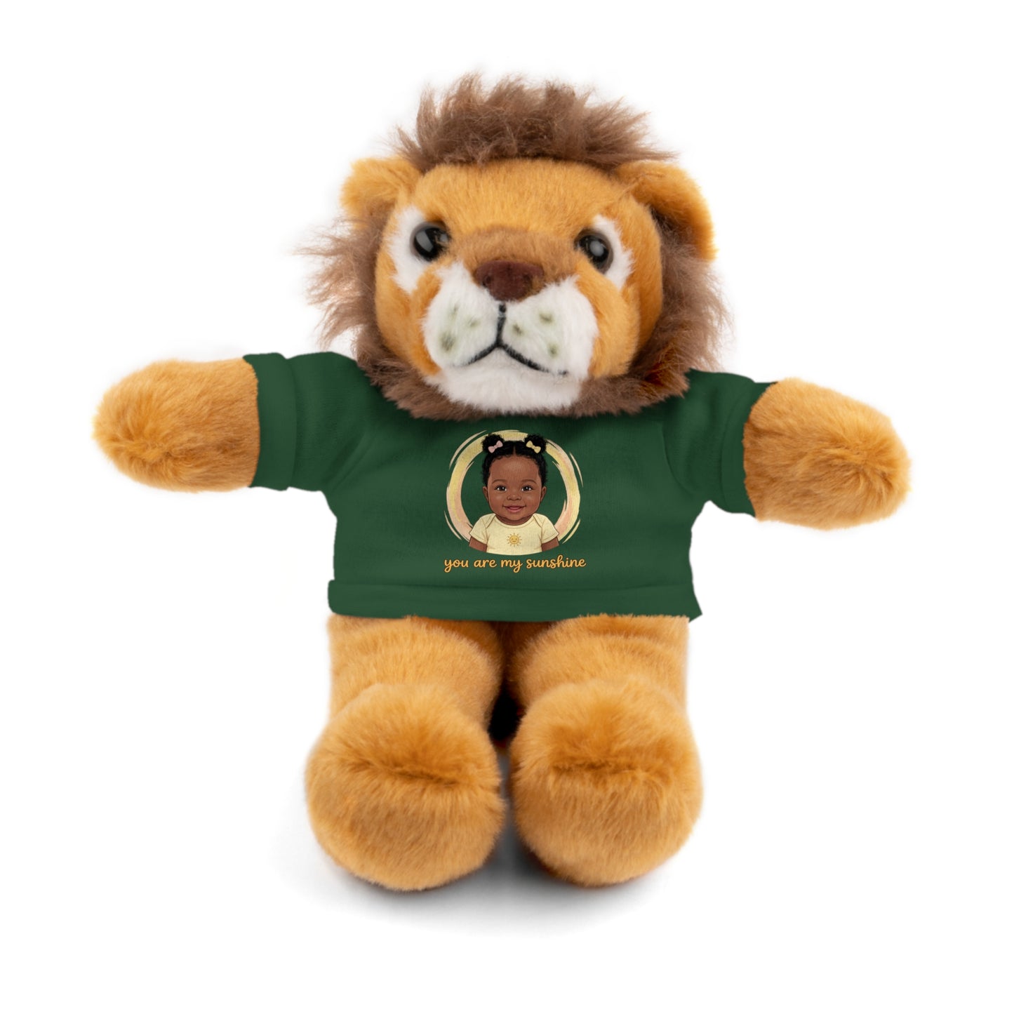 Baby Girl Stuffies with 'You are my sunshine' Tee