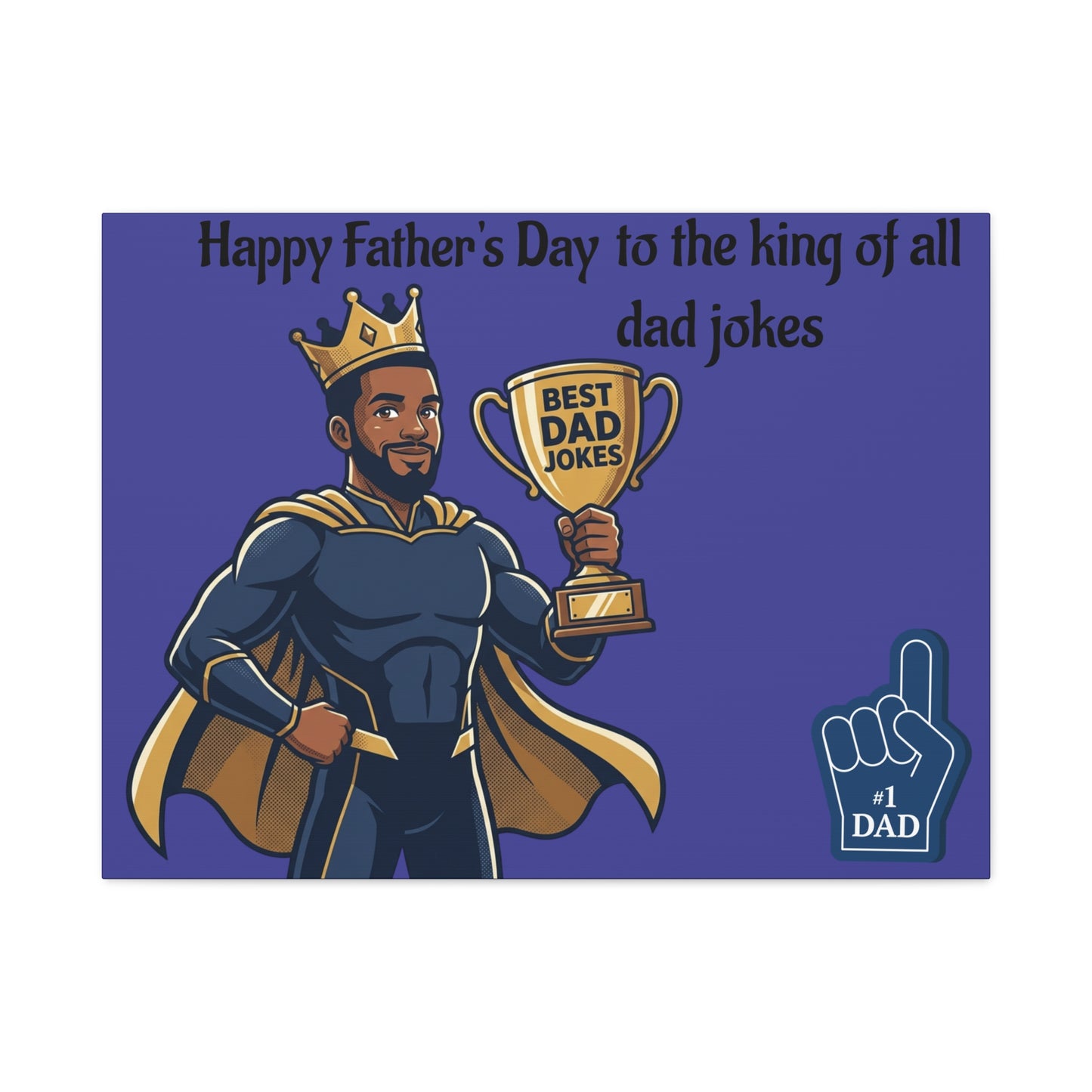 Best Dad Canvas