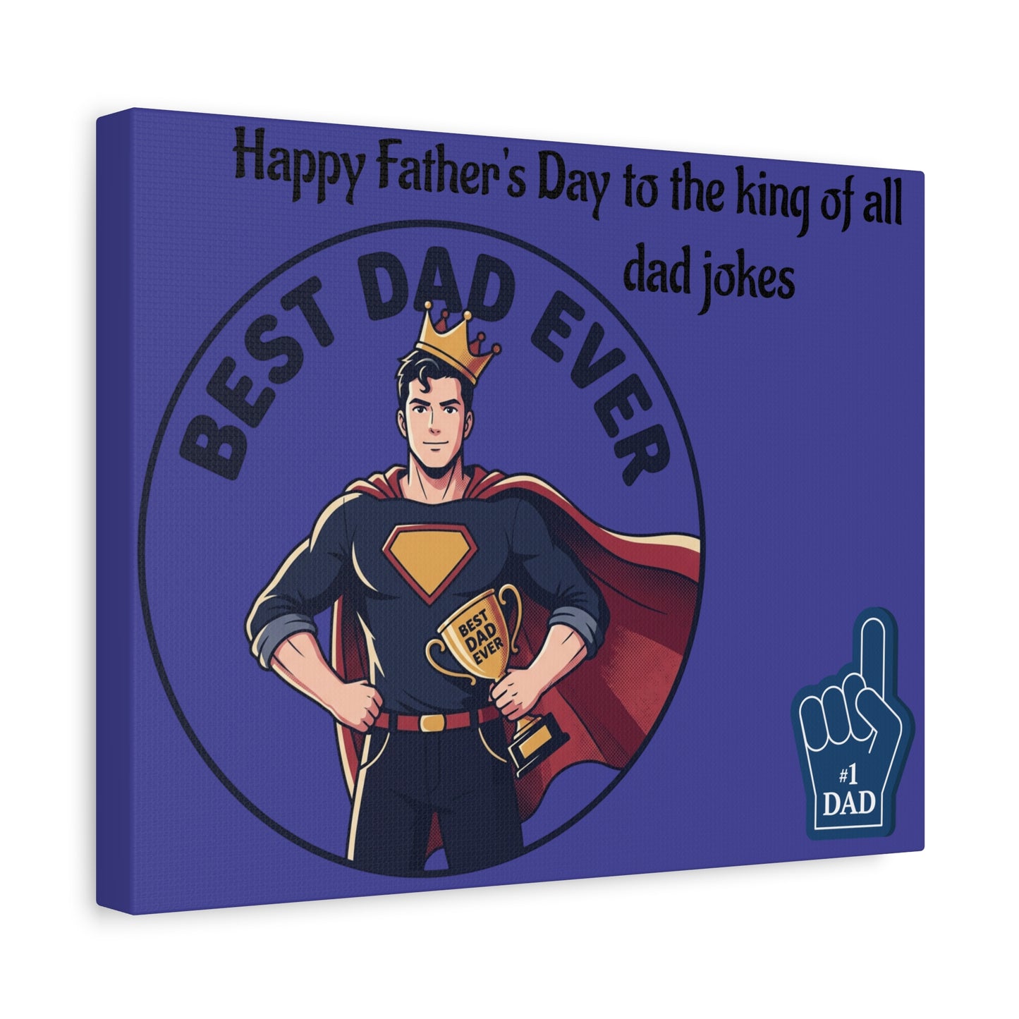 Best Dad Canvas