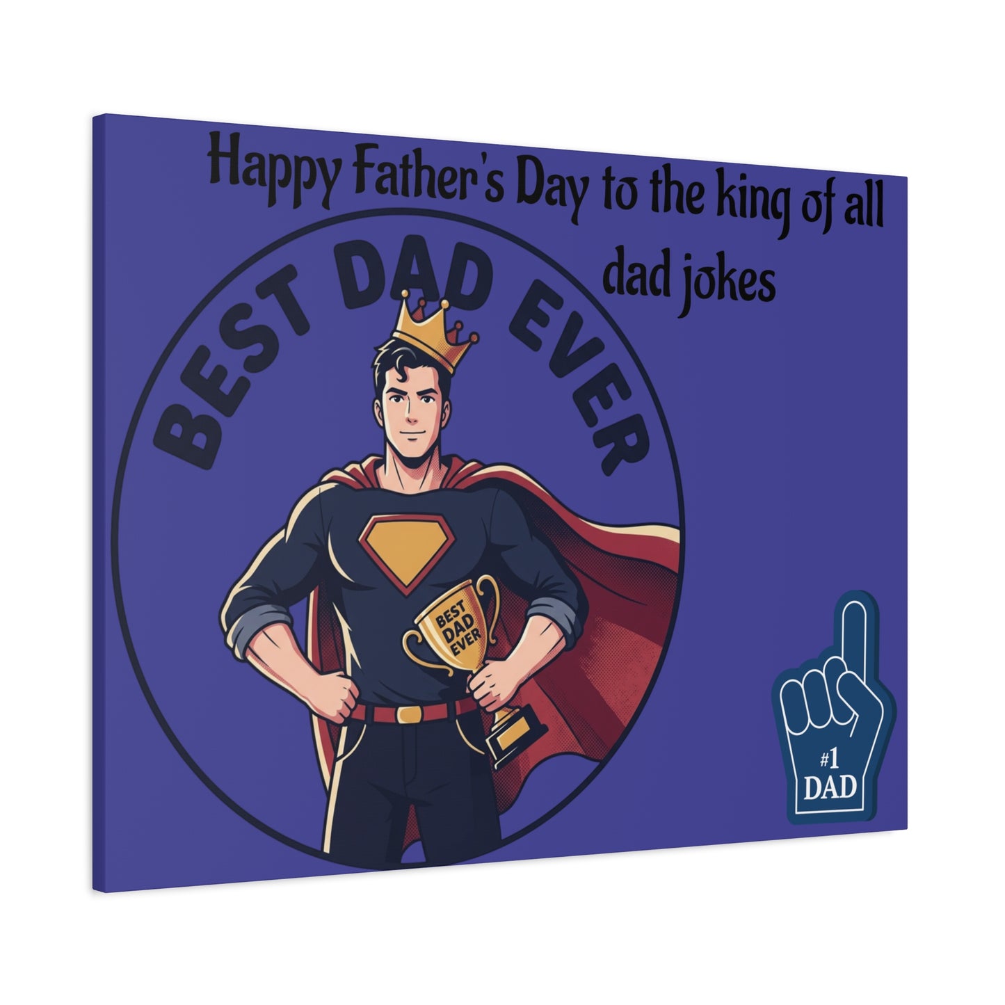Best Dad Canvas