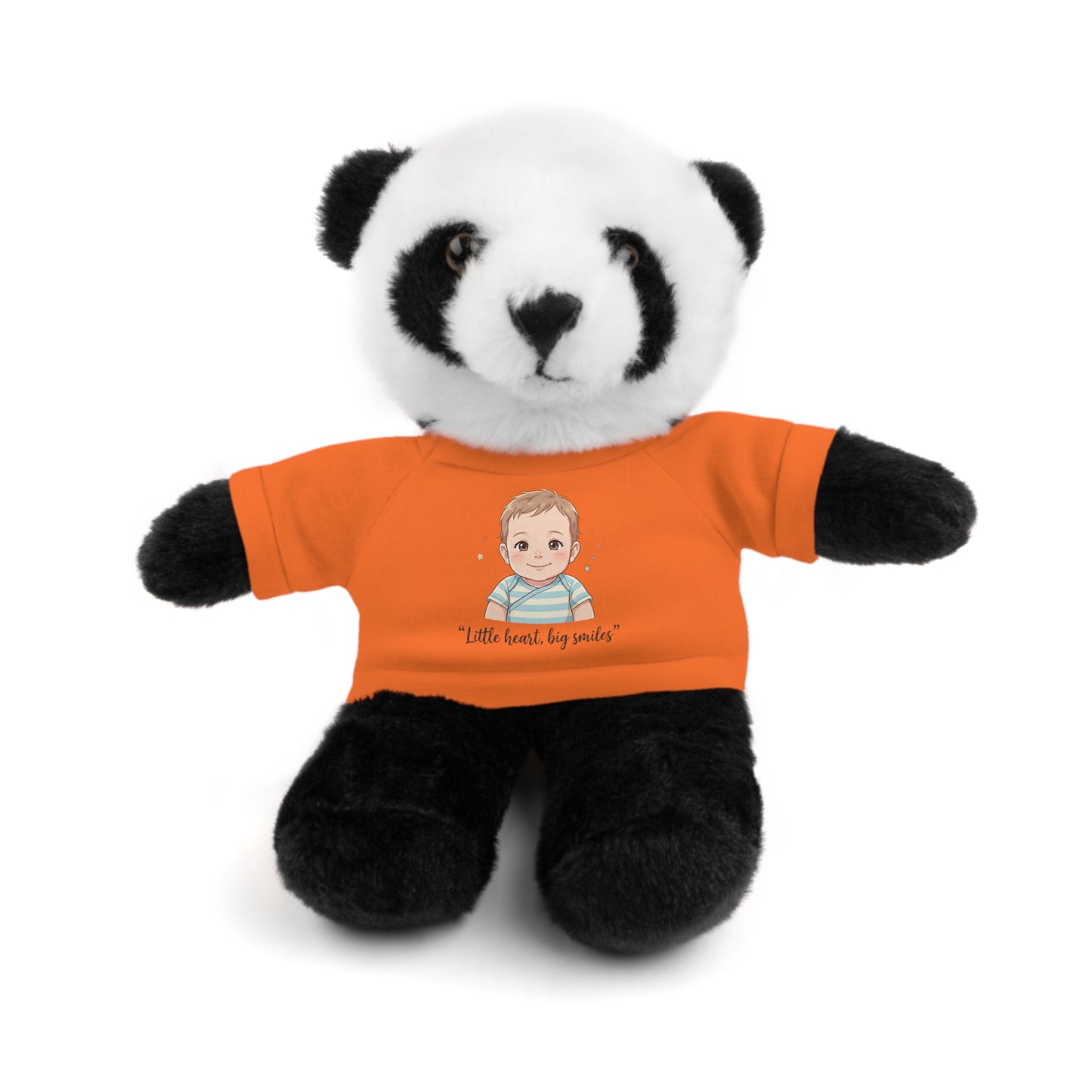 Baby Boy Stuffies with 'Little loved, big smile' Tee