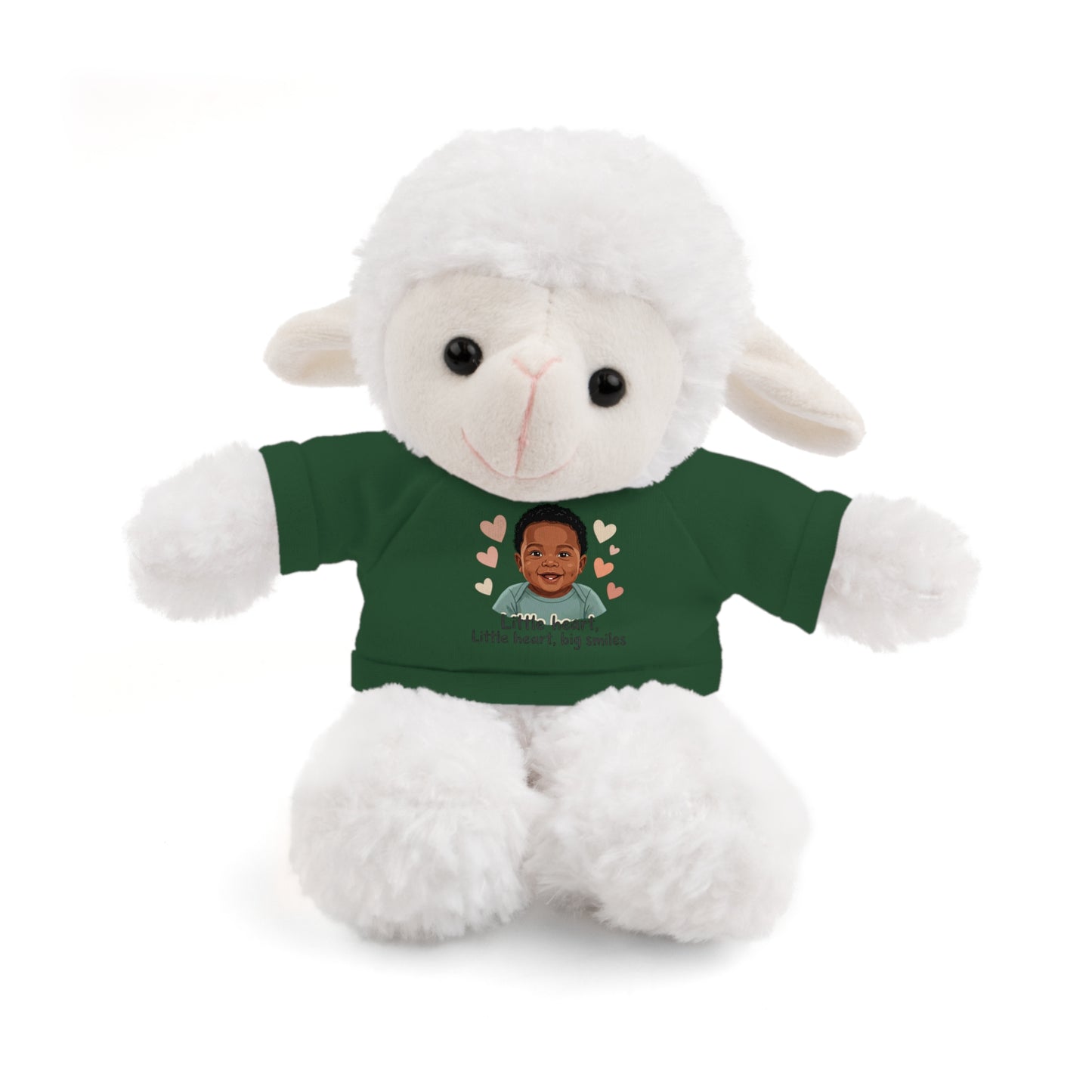 Baby Boy Stuffies with 'Little loved, big smile' Tee