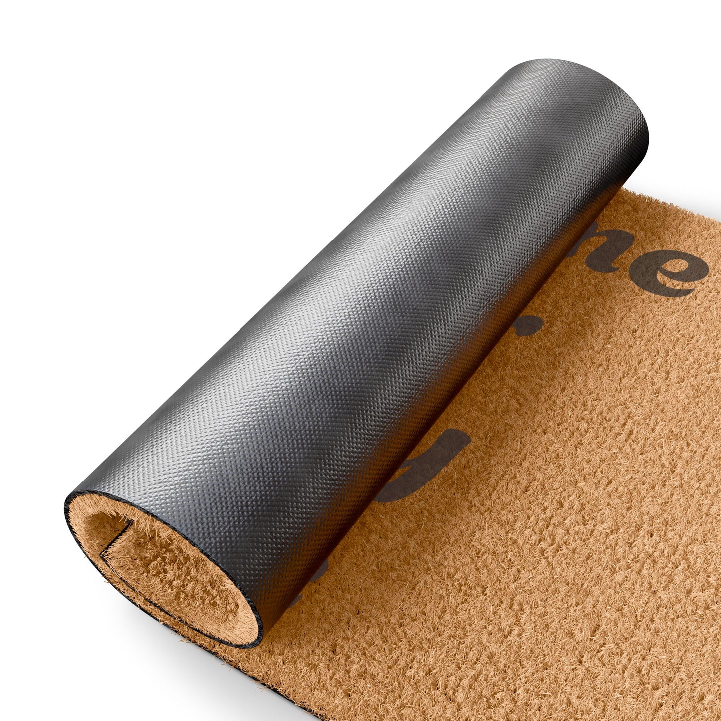 Welcome to Our Family Home Doormat — Coir Welcome Mat for Entryway