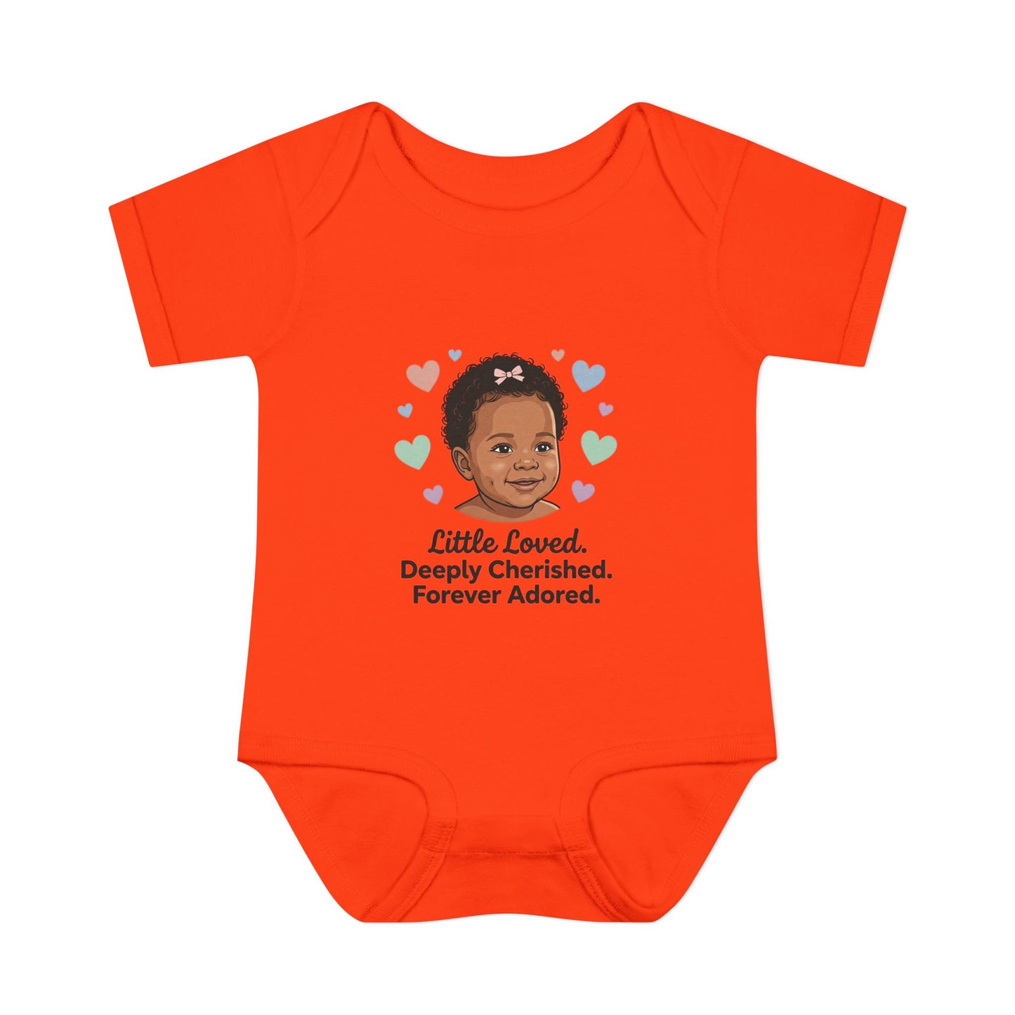Little Loved Infant Bodysuit — "Little Loved. Deeply Cherished. Forever Adored." Baby Onesie