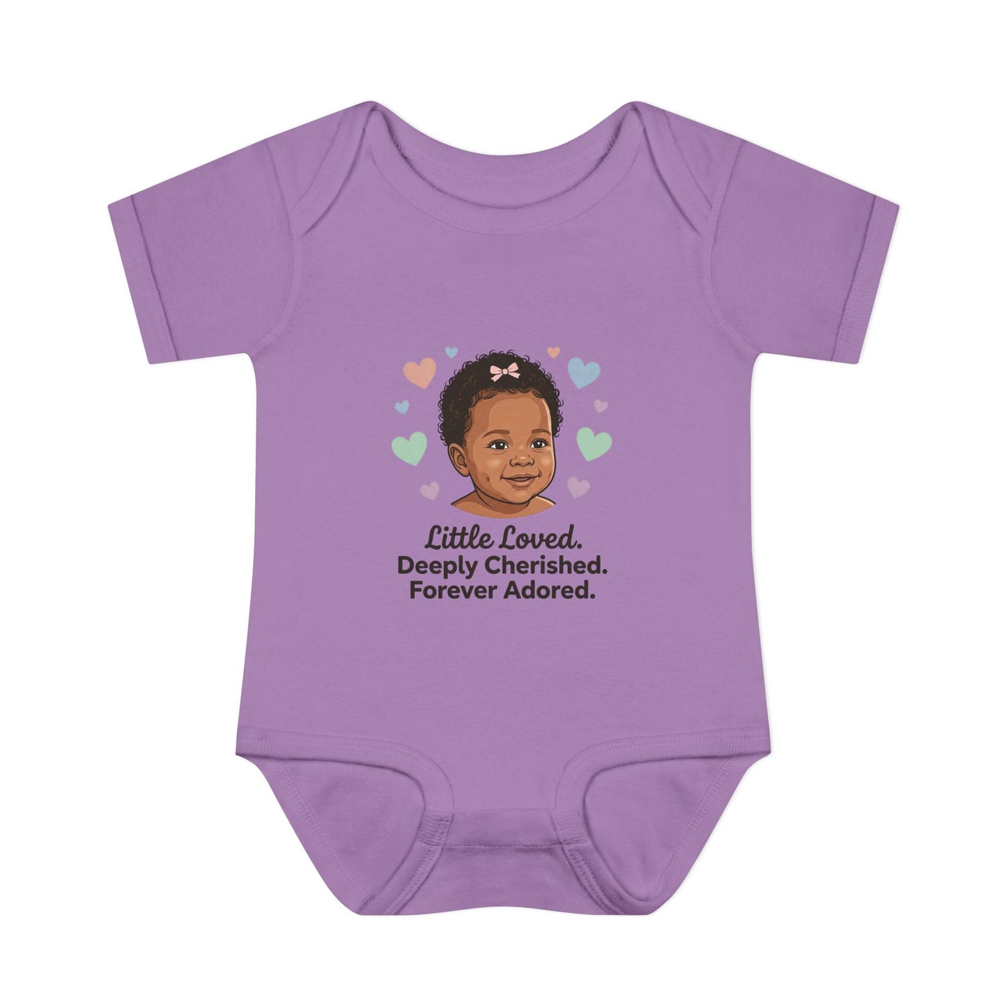 Little Loved Infant Bodysuit — "Little Loved. Deeply Cherished. Forever Adored." Baby Onesie
