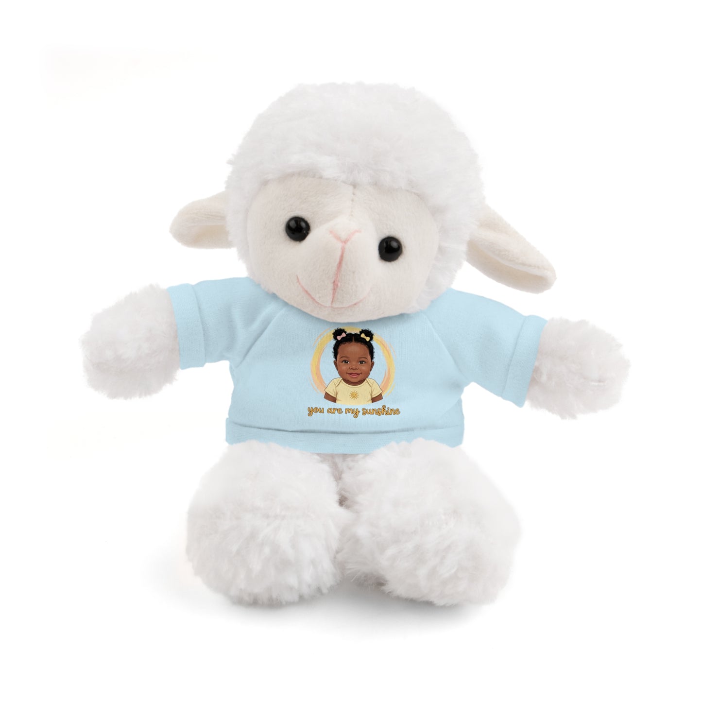 Baby Girl Stuffies with 'You are my sunshine' Tee