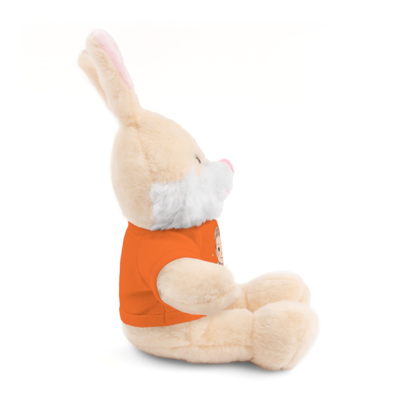 Baby Boy Stuffies with 'Little loved, big smile' Tee