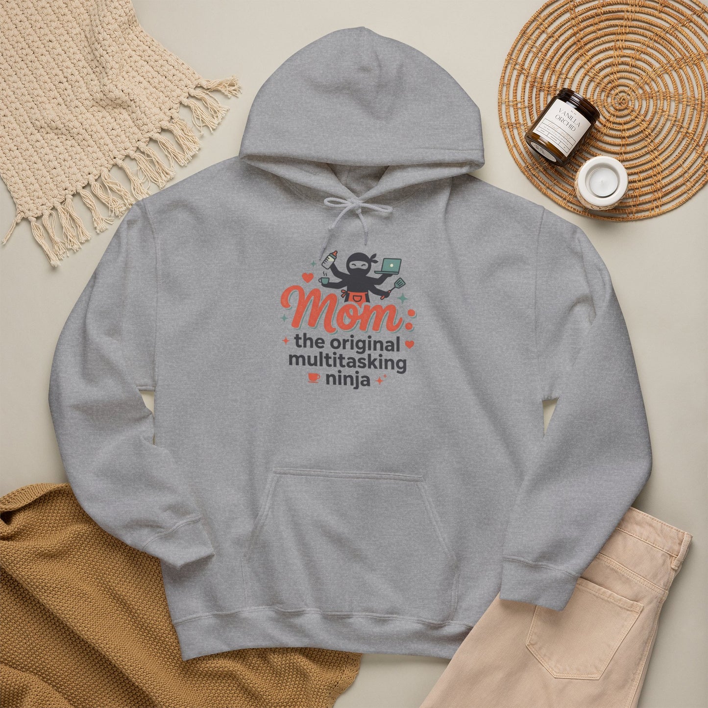 Mom: The Original Multitasking Ninja Hoodie