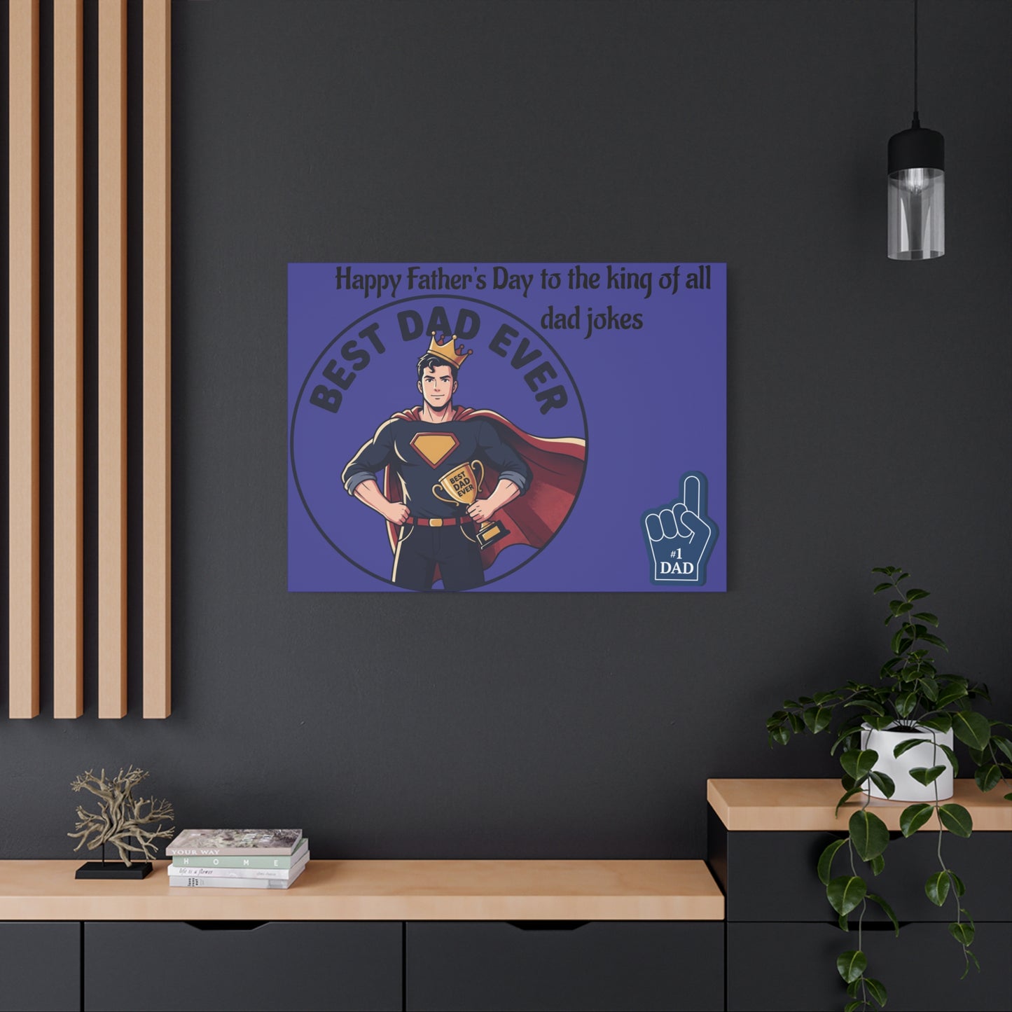 Best Dad Canvas