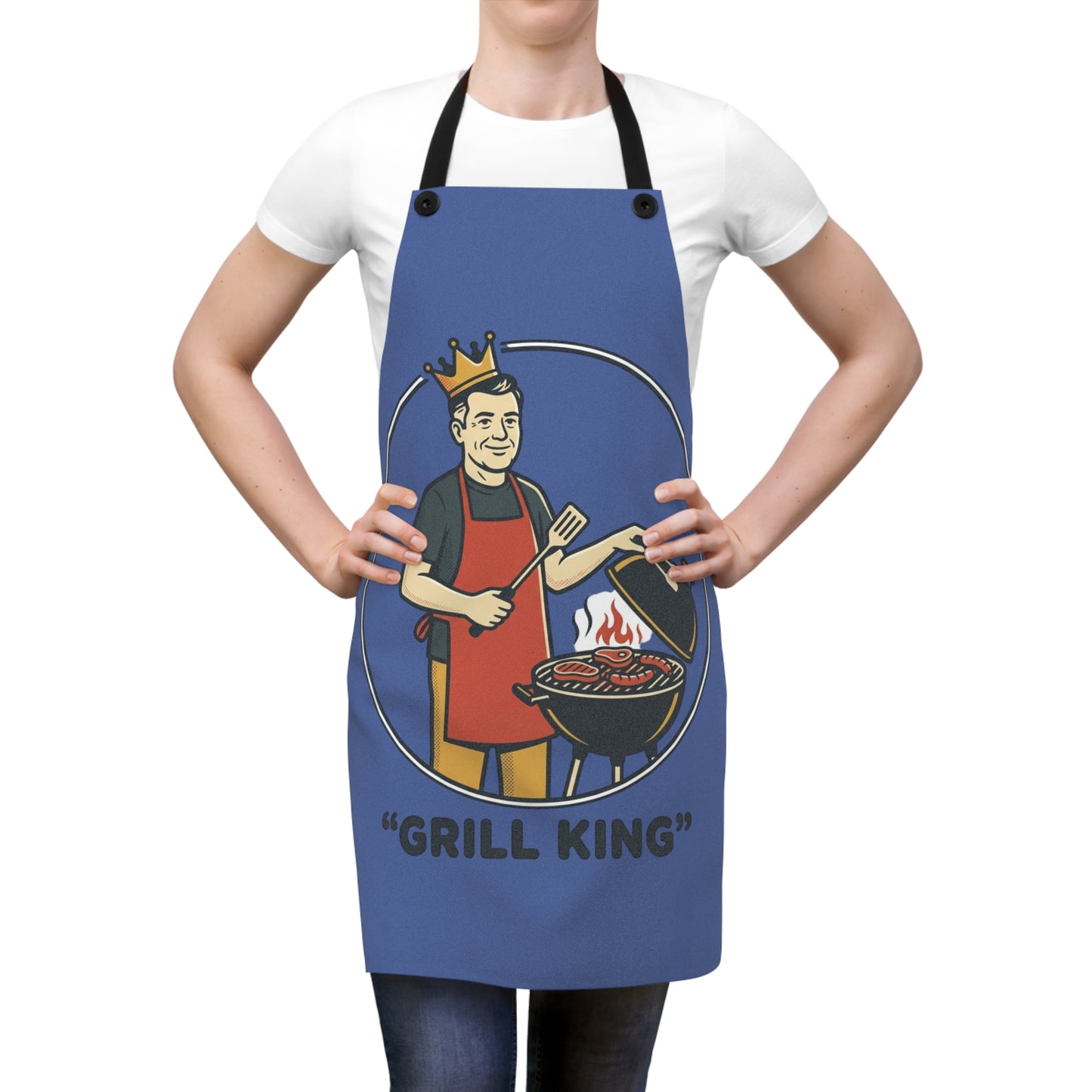 Dad's BBQ King Apron