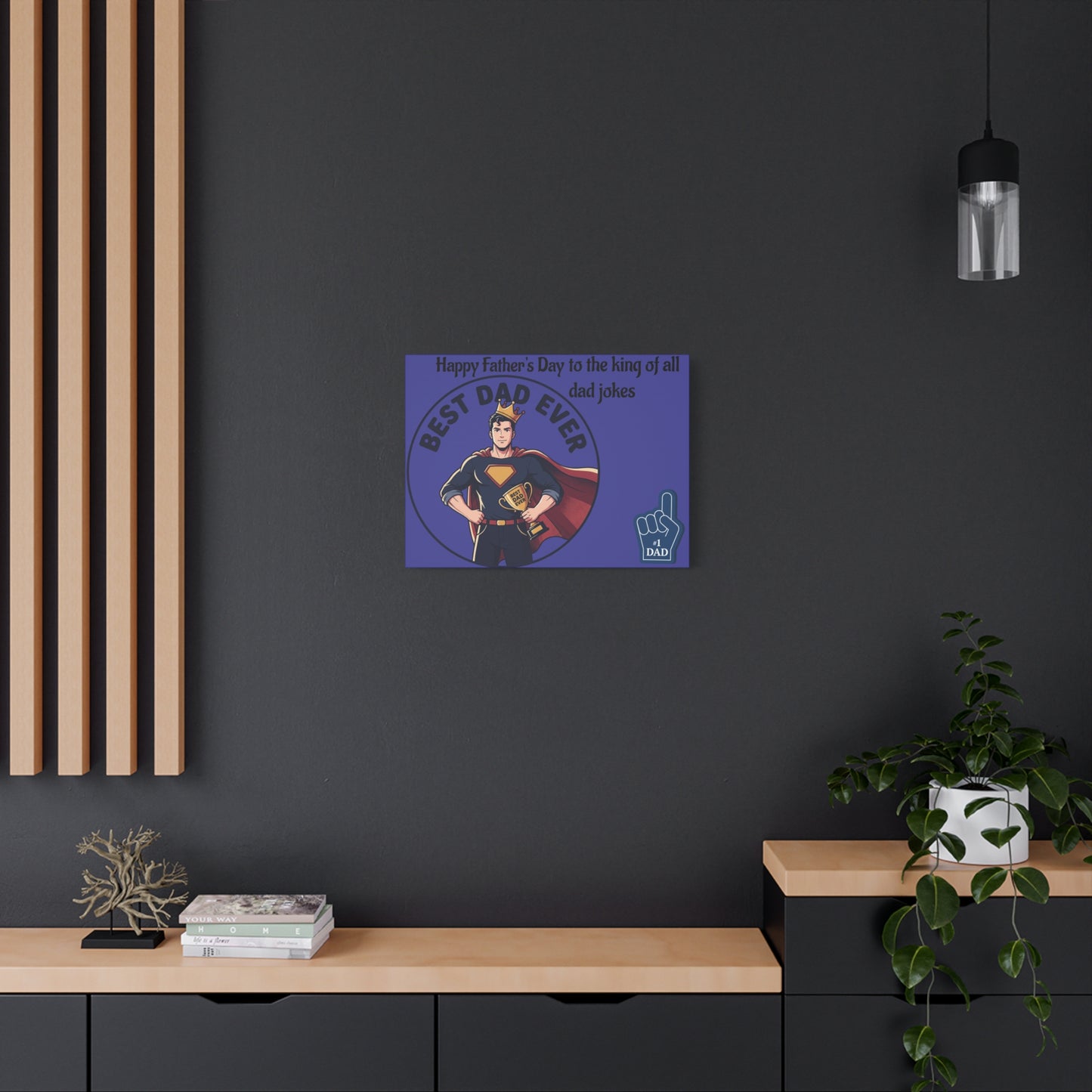 Best Dad Canvas