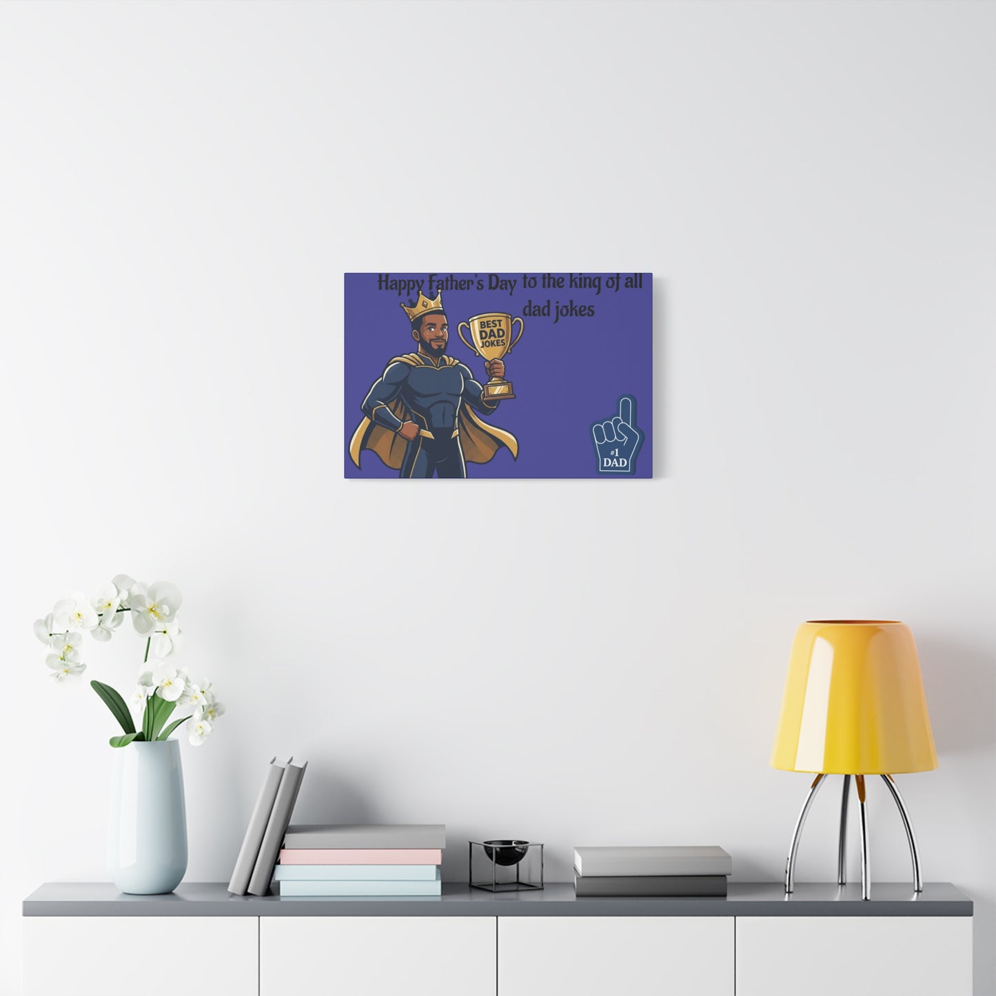 Best Dad Canvas