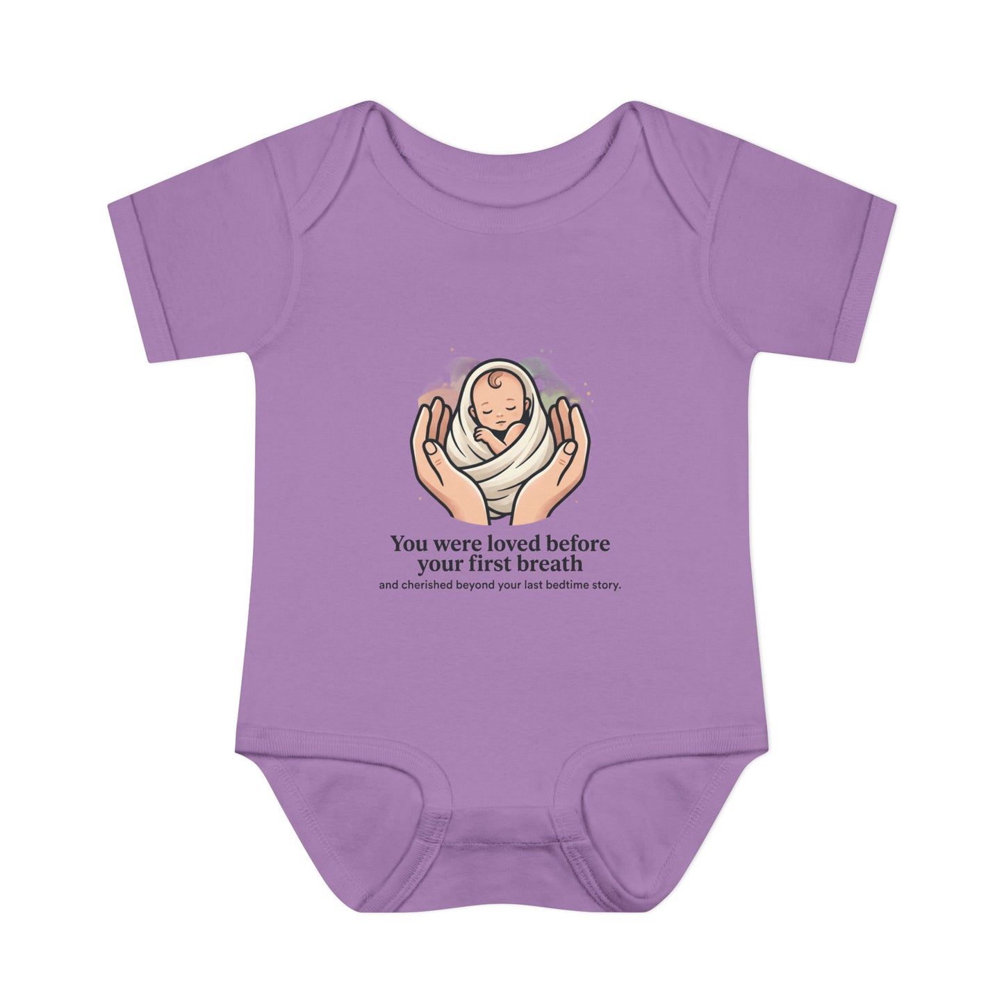 You Were Loved Before Your First Breath Infant Bodysuit – Newborn Keepsake
