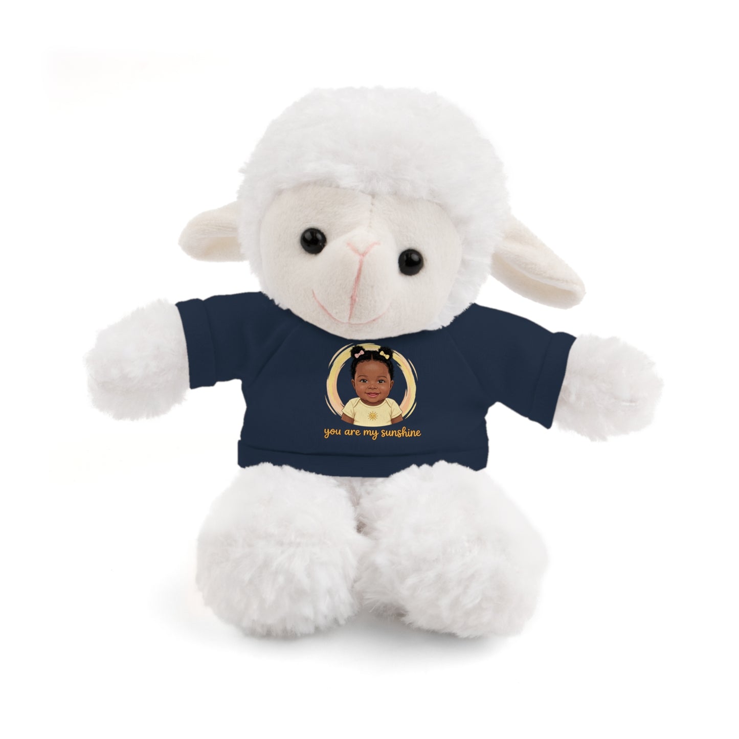 Baby Girl Stuffies with 'You are my sunshine' Tee