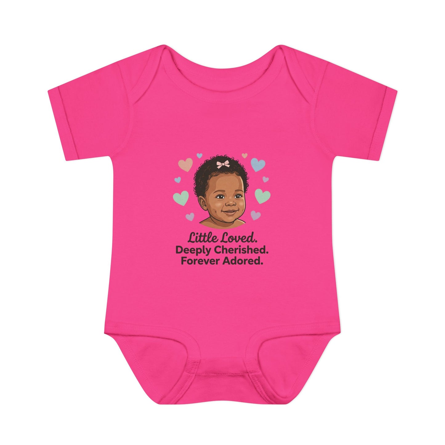Little Loved Infant Bodysuit — "Little Loved. Deeply Cherished. Forever Adored." Baby Onesie