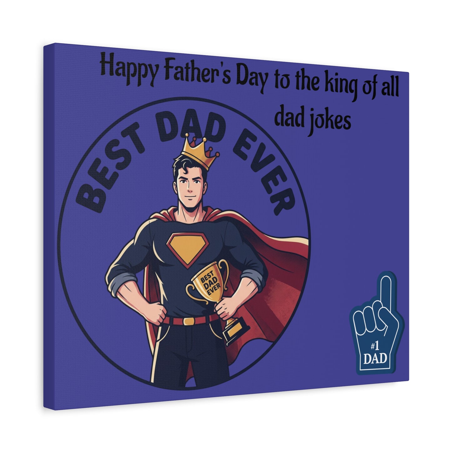 Best Dad Canvas