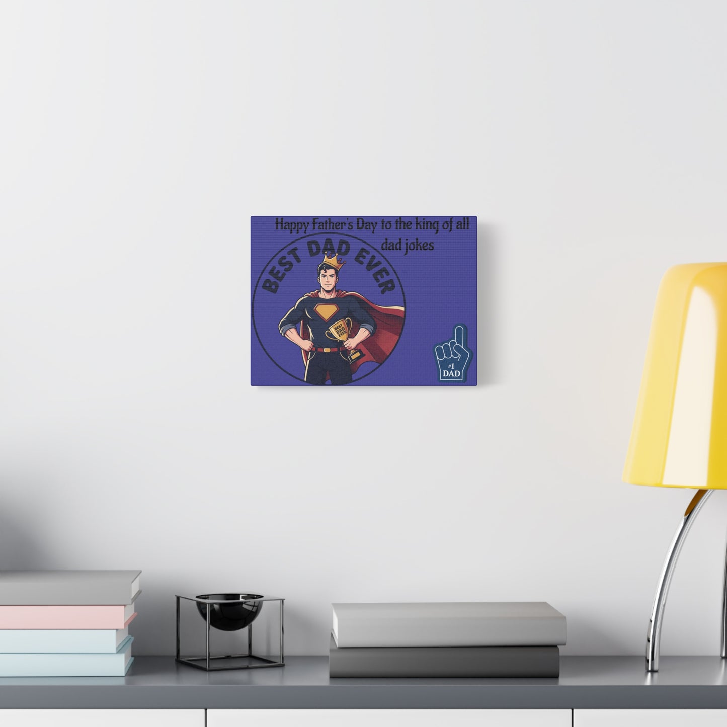 Best Dad Canvas