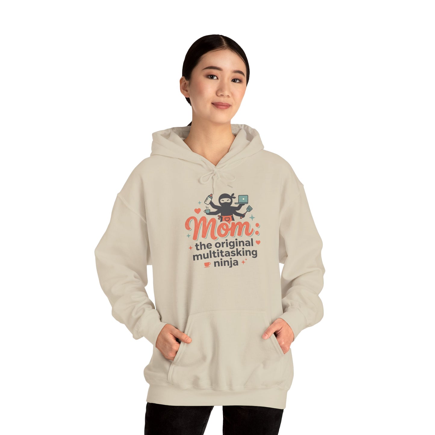 Mom: The Original Multitasking Ninja Hoodie